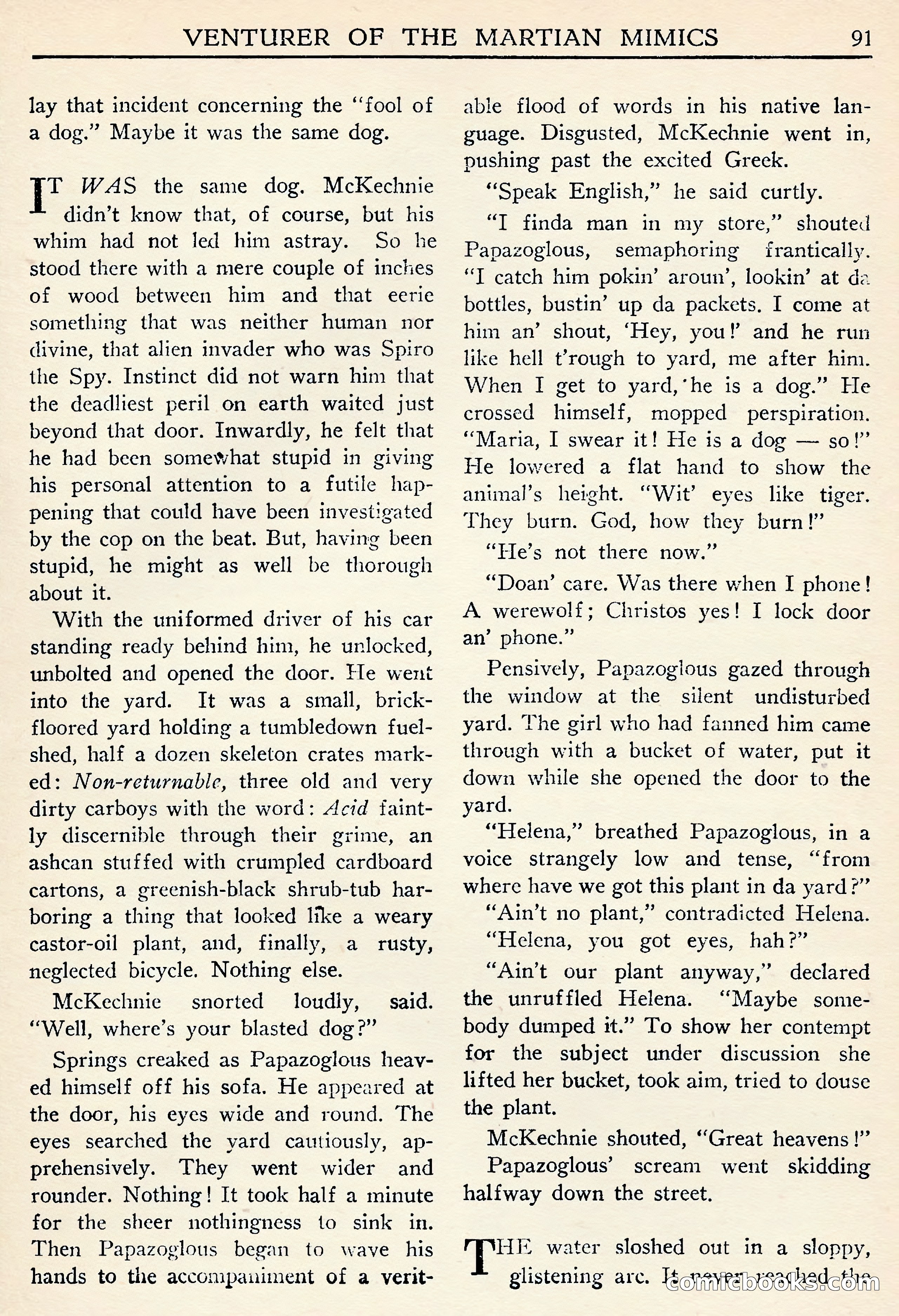 Weird Tales (Canadian Edition) — page 93 of 116