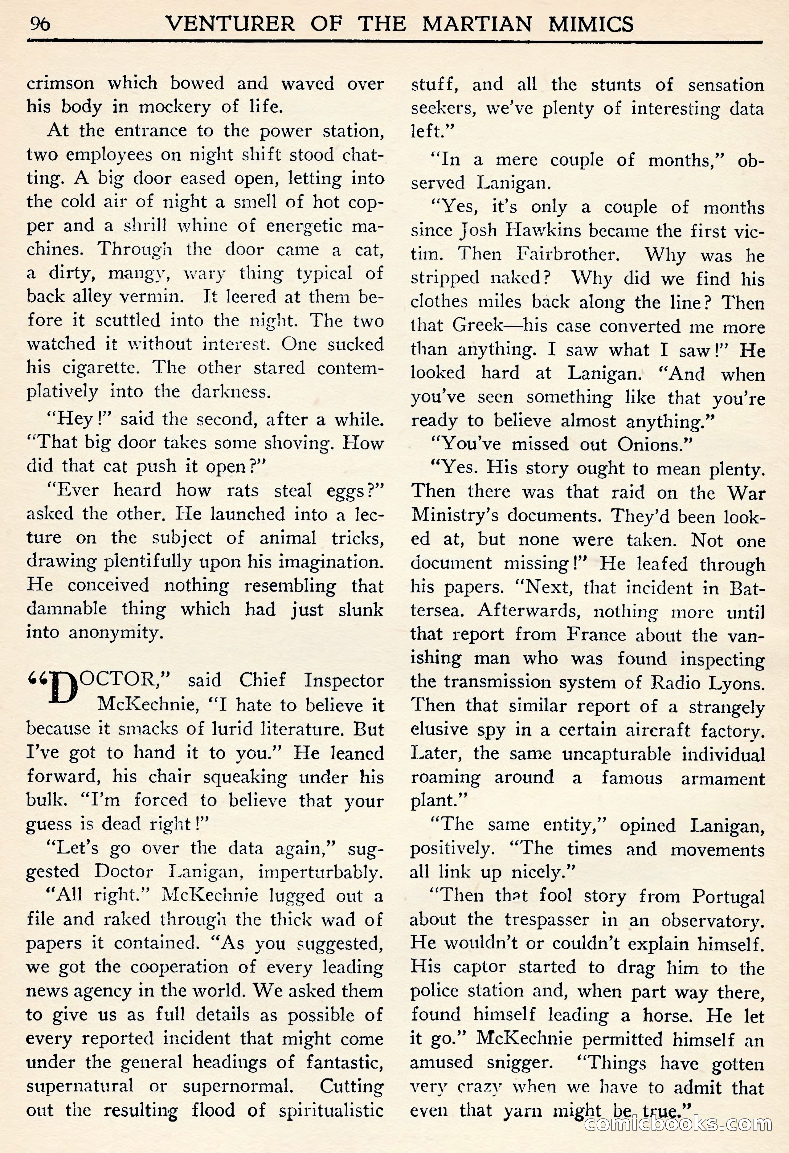Weird Tales (Canadian Edition) — page 98 of 116