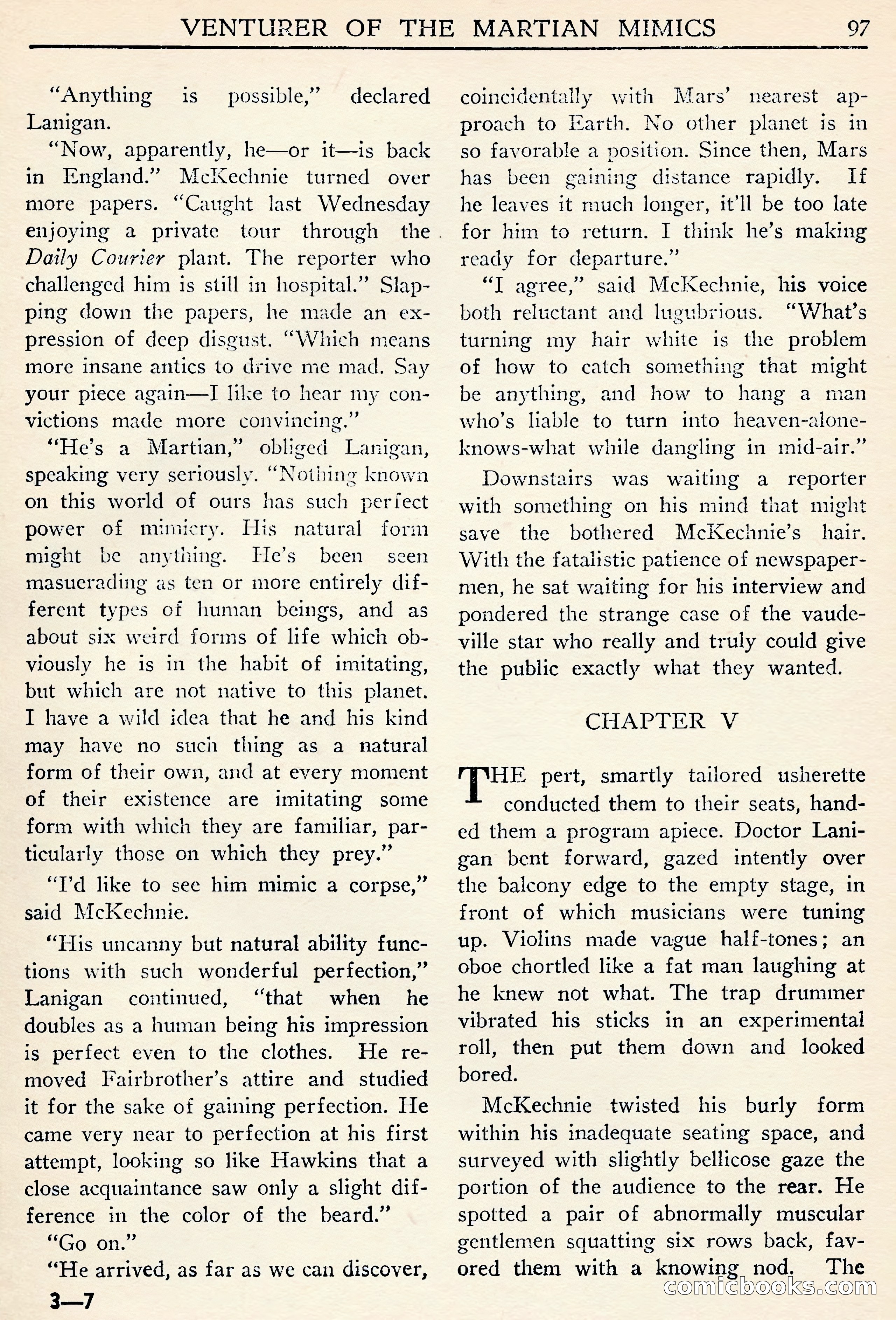 Weird Tales (Canadian Edition) — page 99 of 116