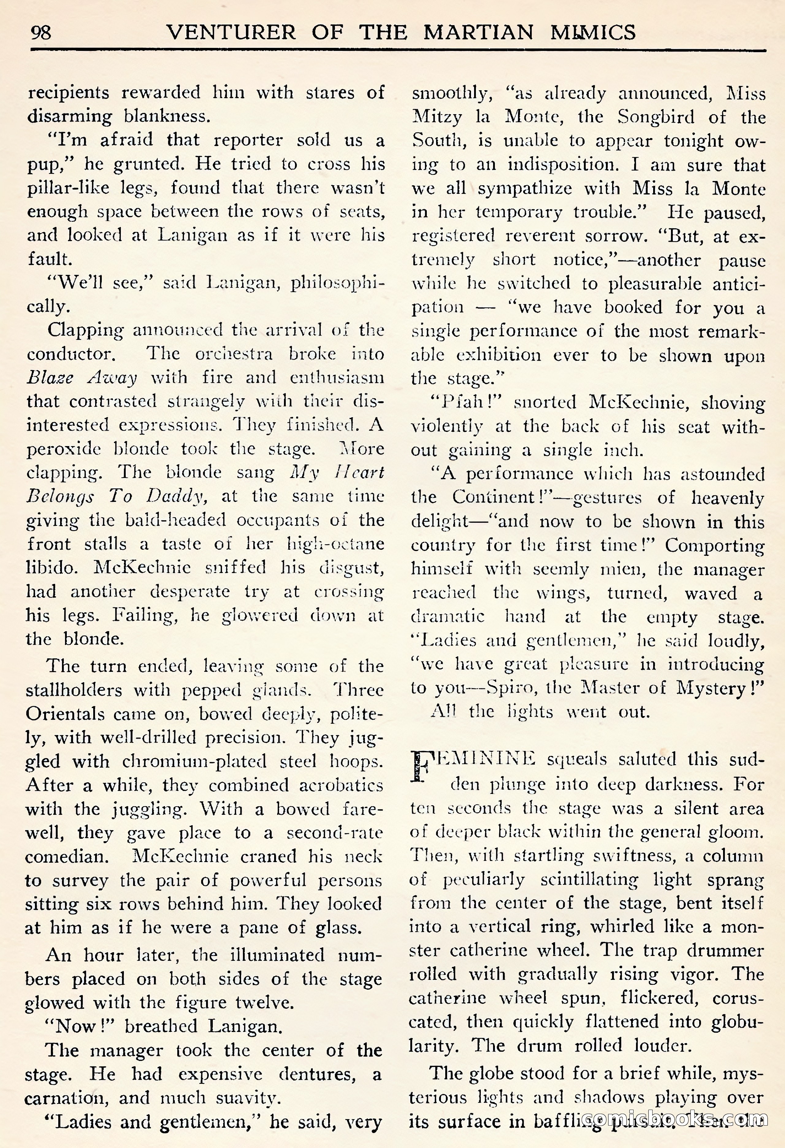 Weird Tales (Canadian Edition) — page 100 of 116