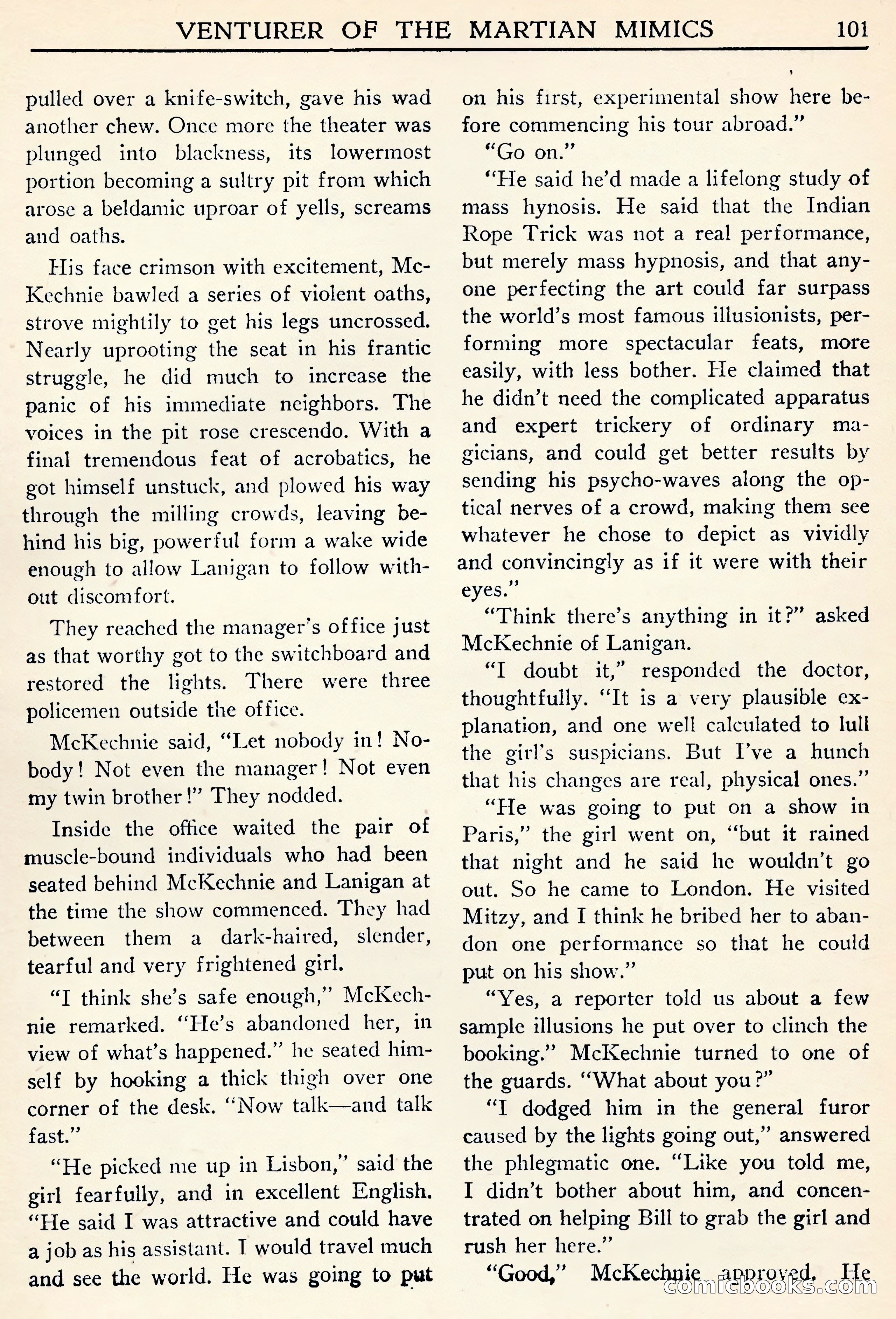 Weird Tales (Canadian Edition) — page 103 of 116