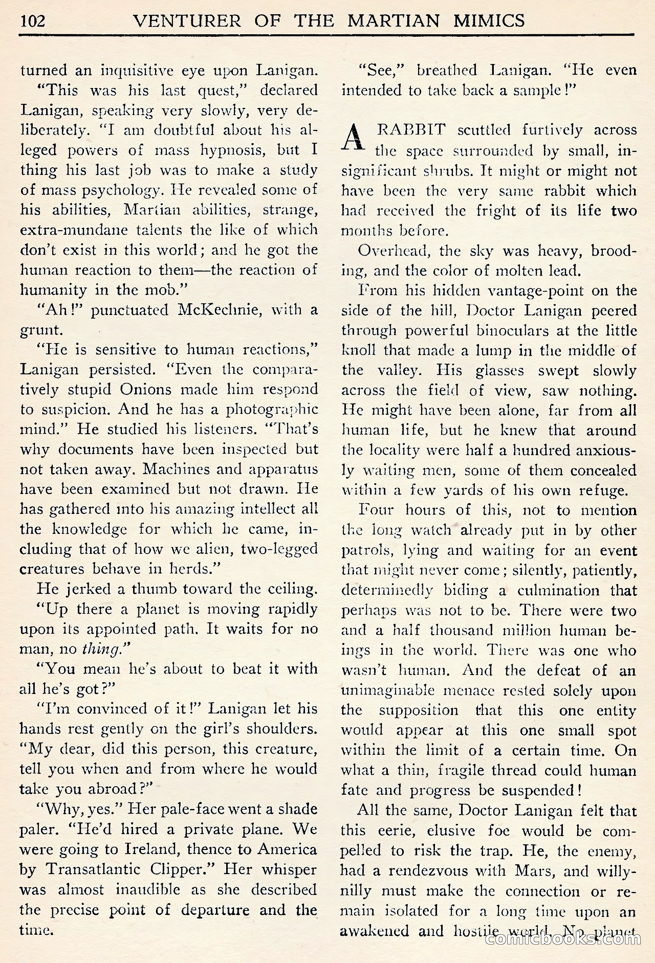 Weird Tales (Canadian Edition) — page 104 of 116