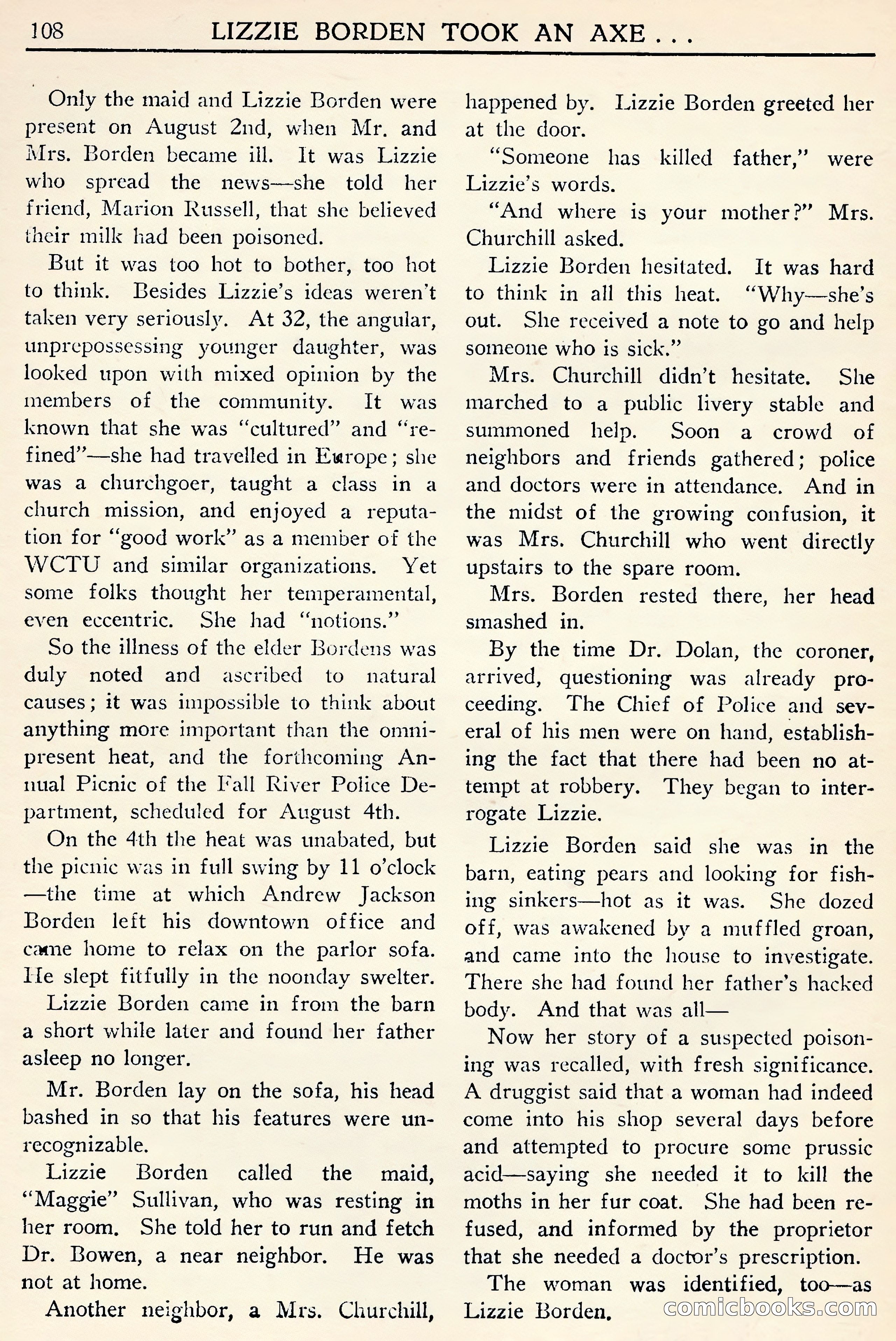 Weird Tales (Canadian Edition) — page 110 of 116