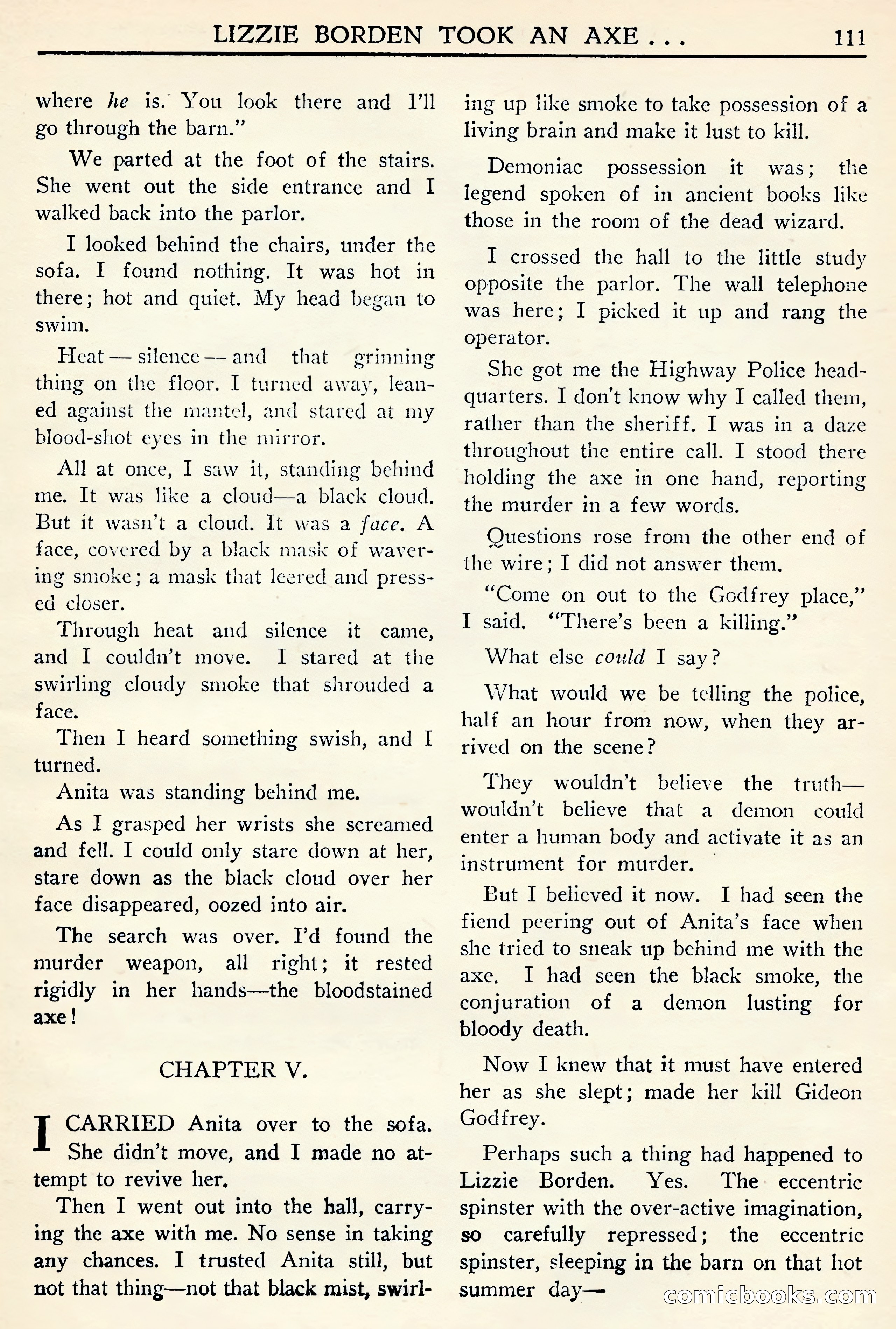 Weird Tales (Canadian Edition) — page 113 of 116