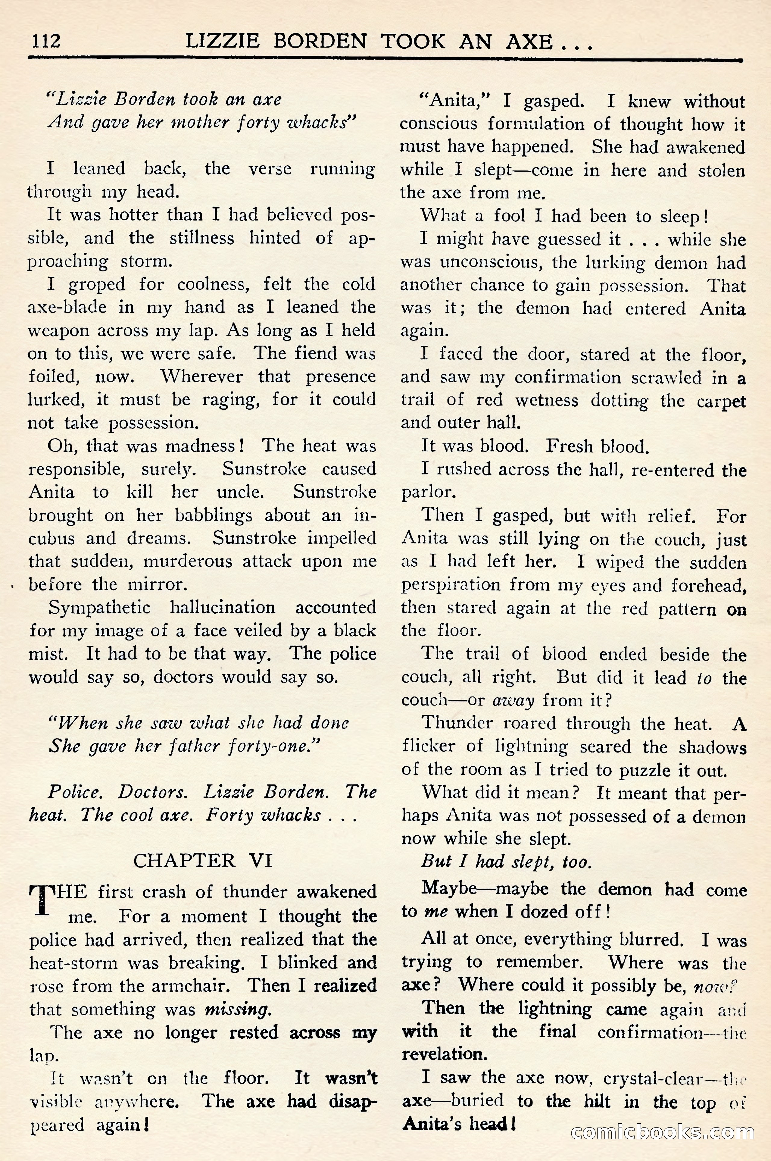 Weird Tales (Canadian Edition) — page 114 of 116