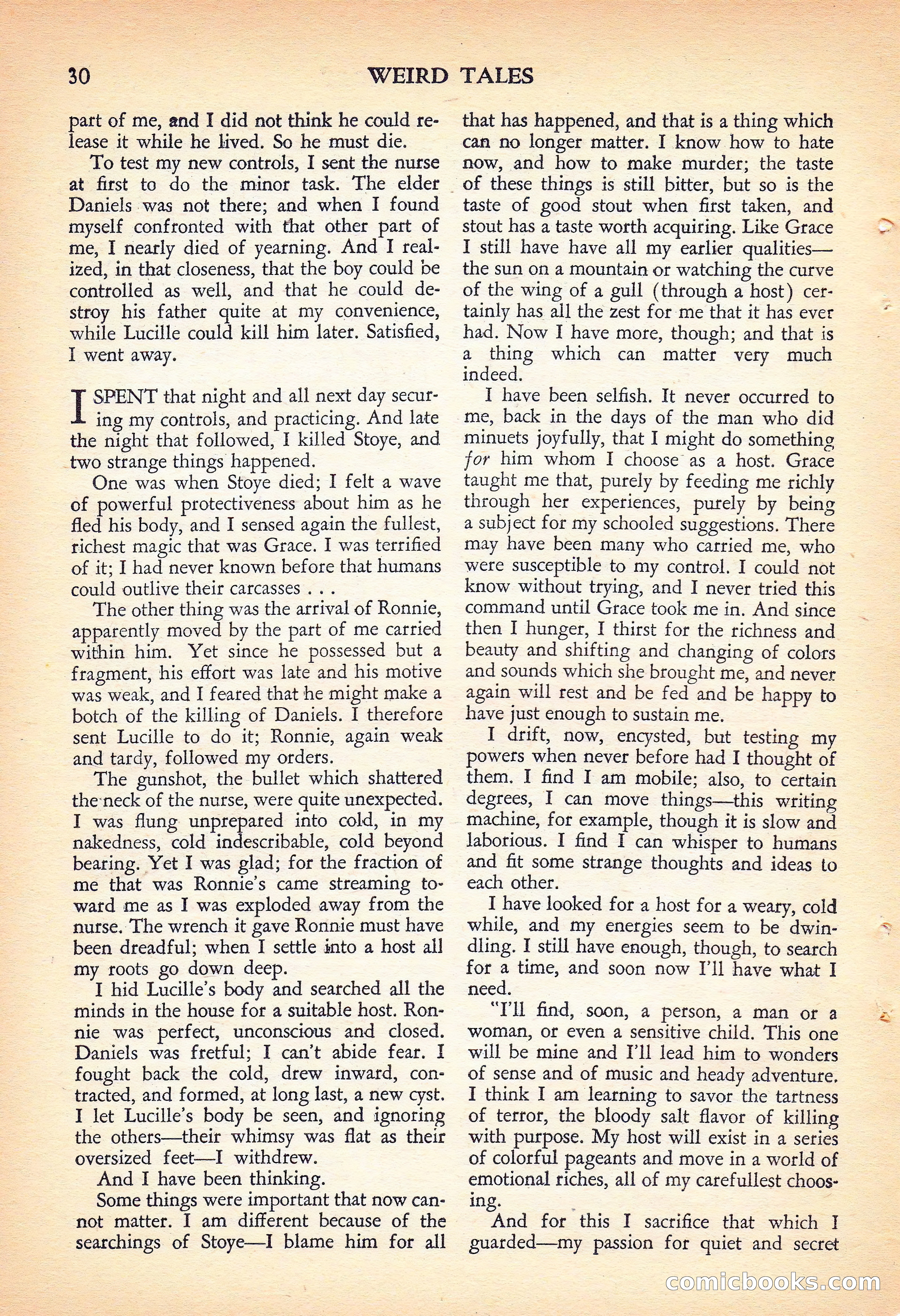 Weird Tales Canadian Edition, Vol. 41, No. 1 — page 33 of 100