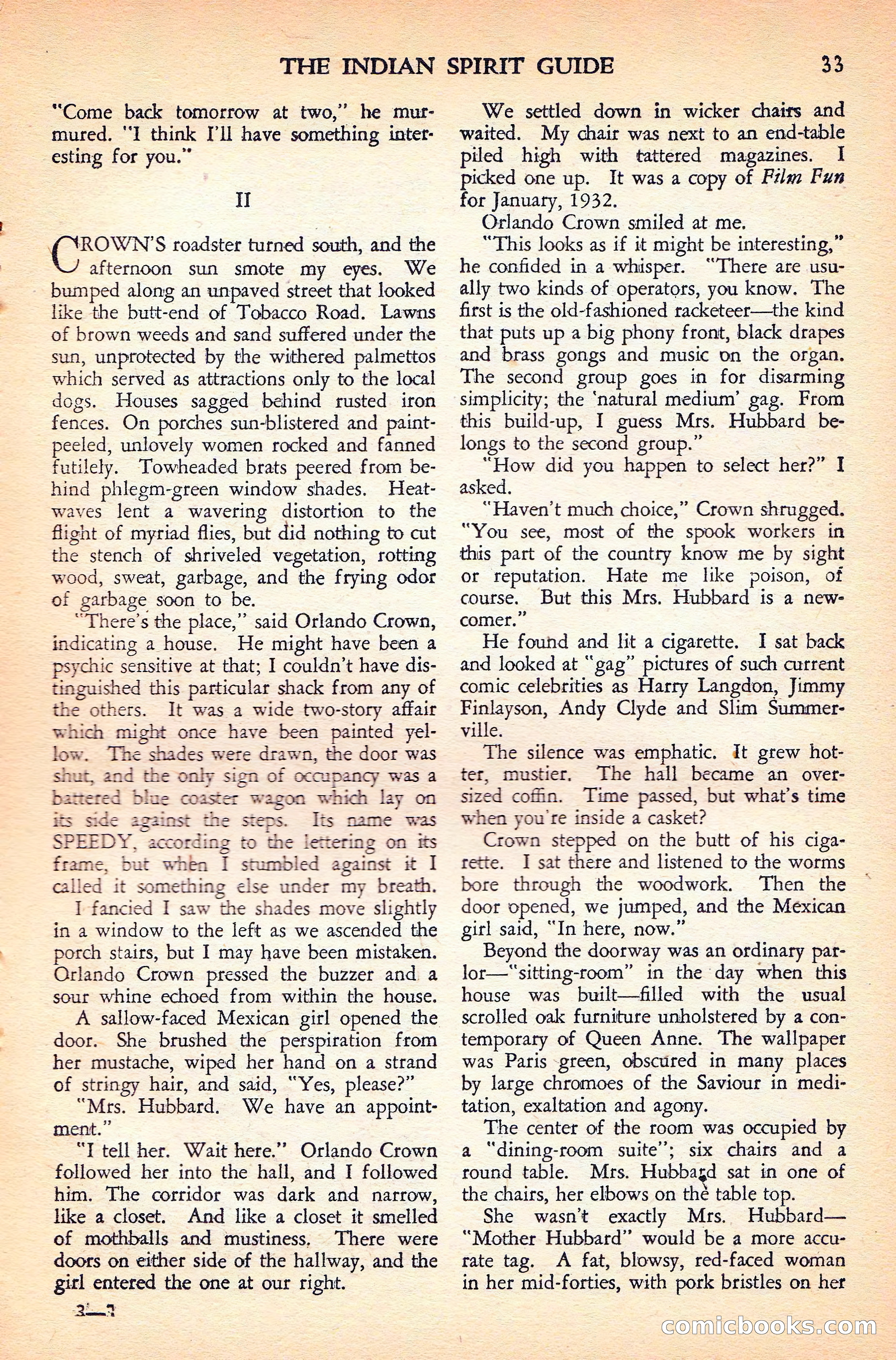 Weird Tales Canadian Edition, Vol. 41, No. 1 — page 36 of 100