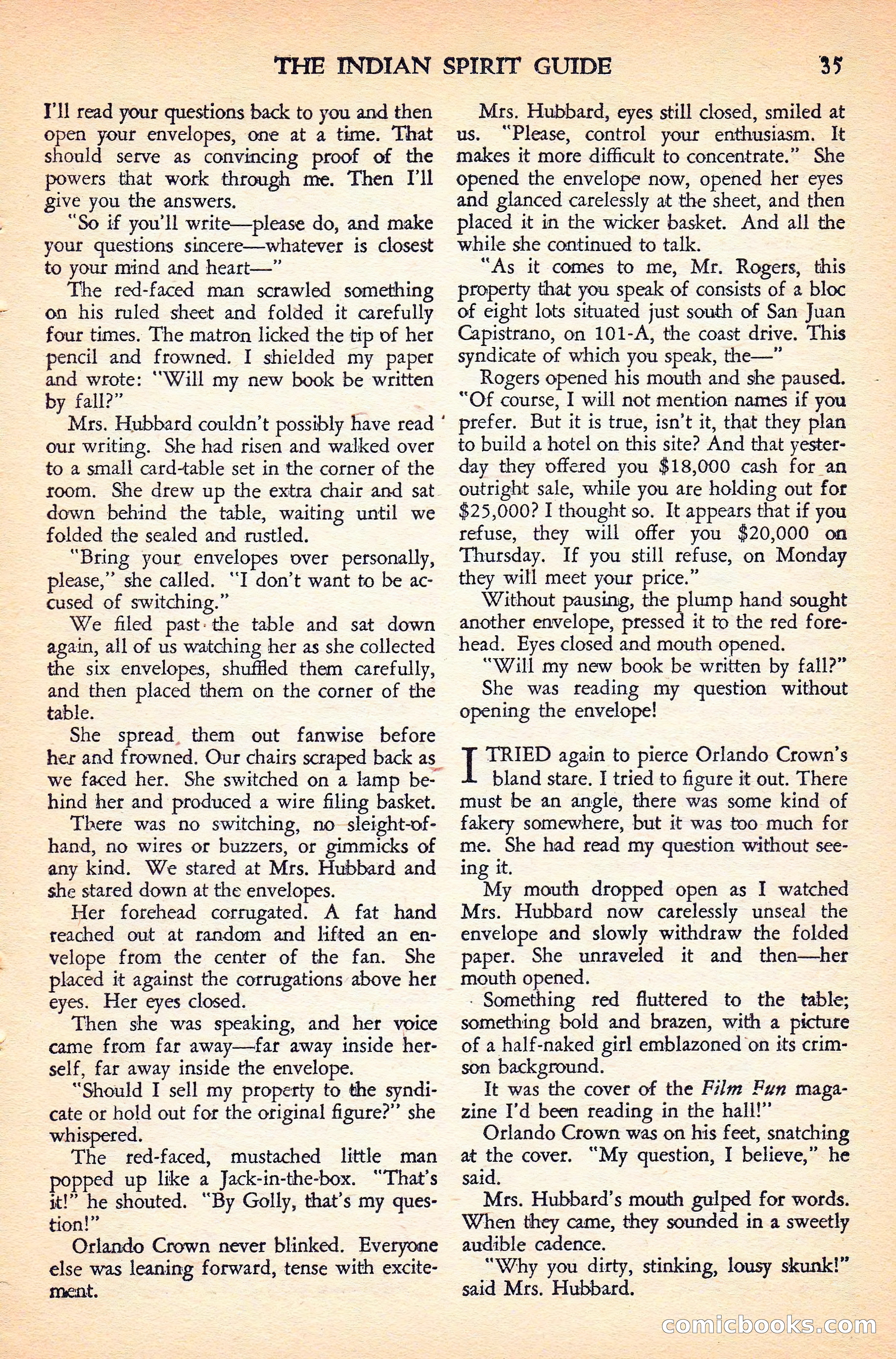 Weird Tales Canadian Edition, Vol. 41, No. 1 — page 38 of 100