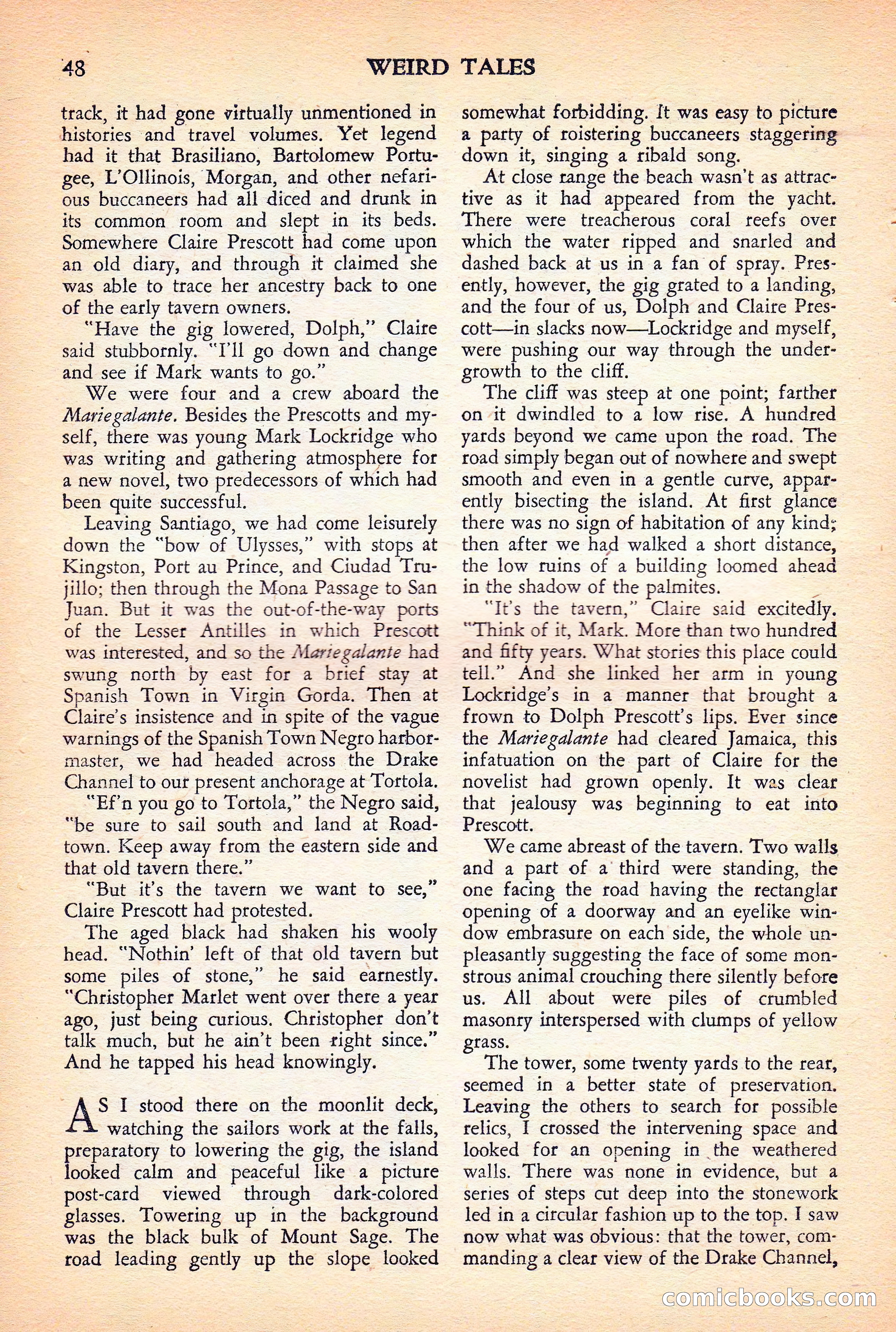 Weird Tales Canadian Edition, Vol. 41, No. 1 — page 51 of 100