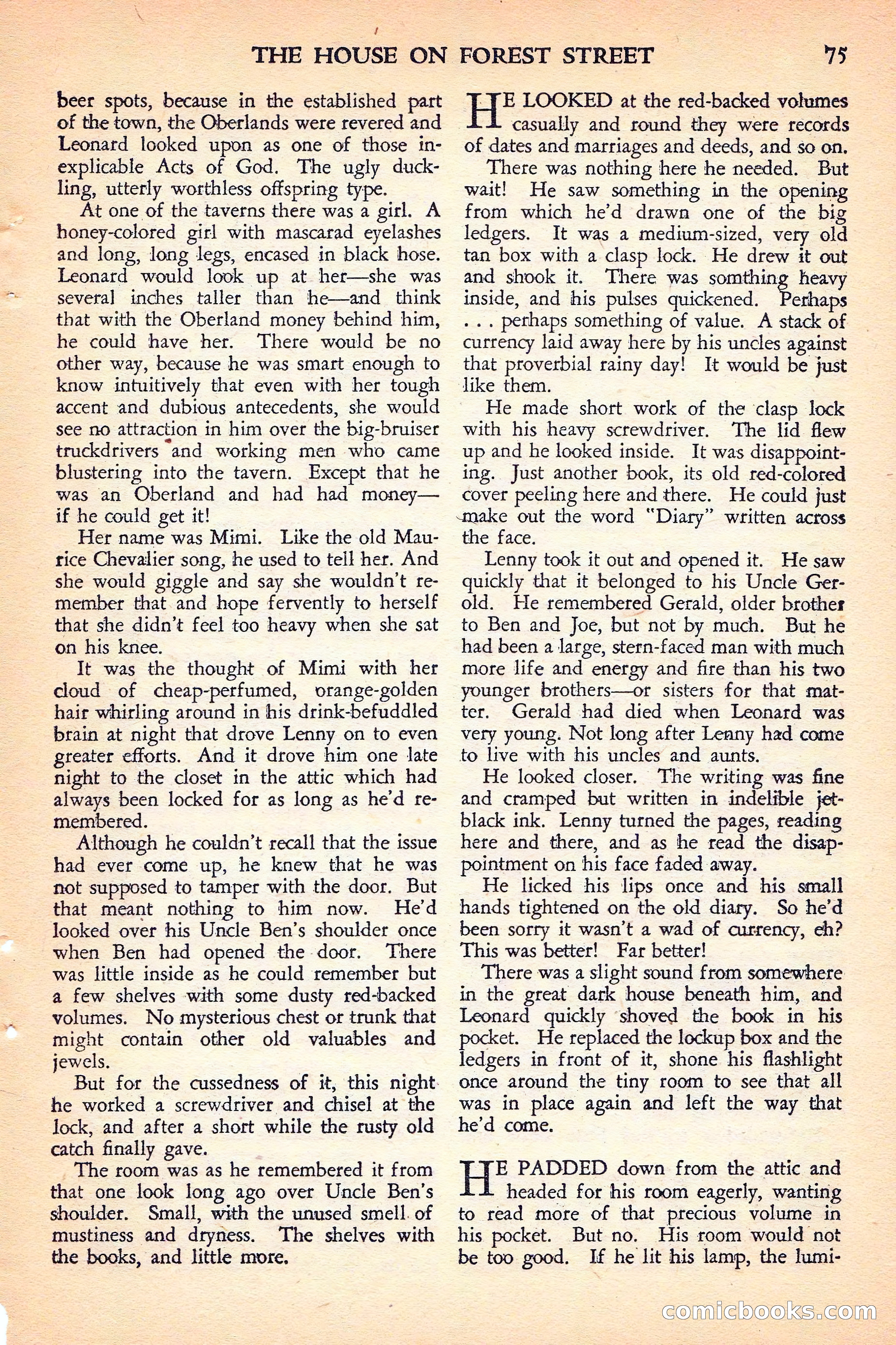 Weird Tales Canadian Edition, Vol. 41, No. 1 — page 78 of 100