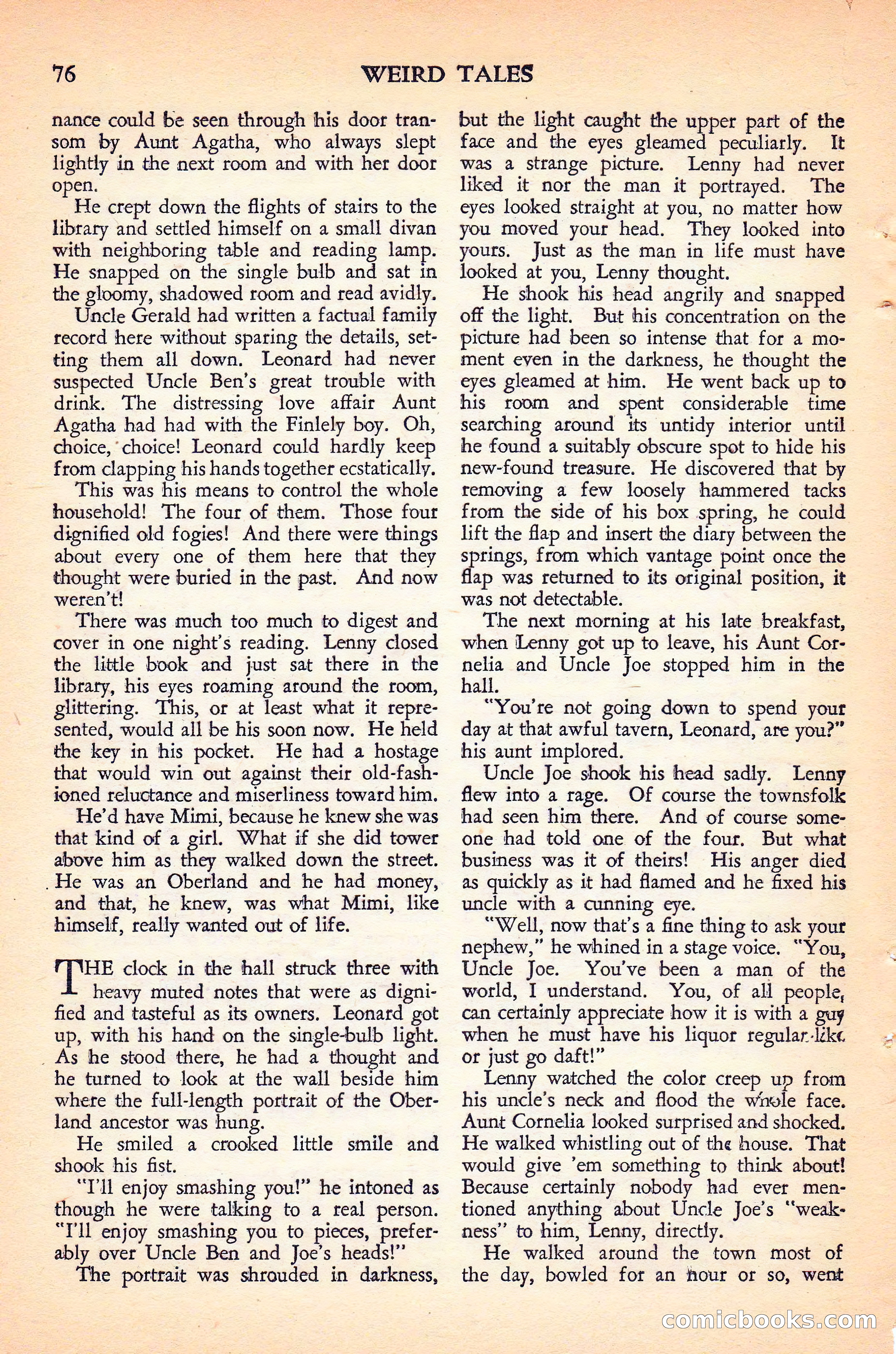 Weird Tales Canadian Edition, Vol. 41, No. 1 — page 79 of 100