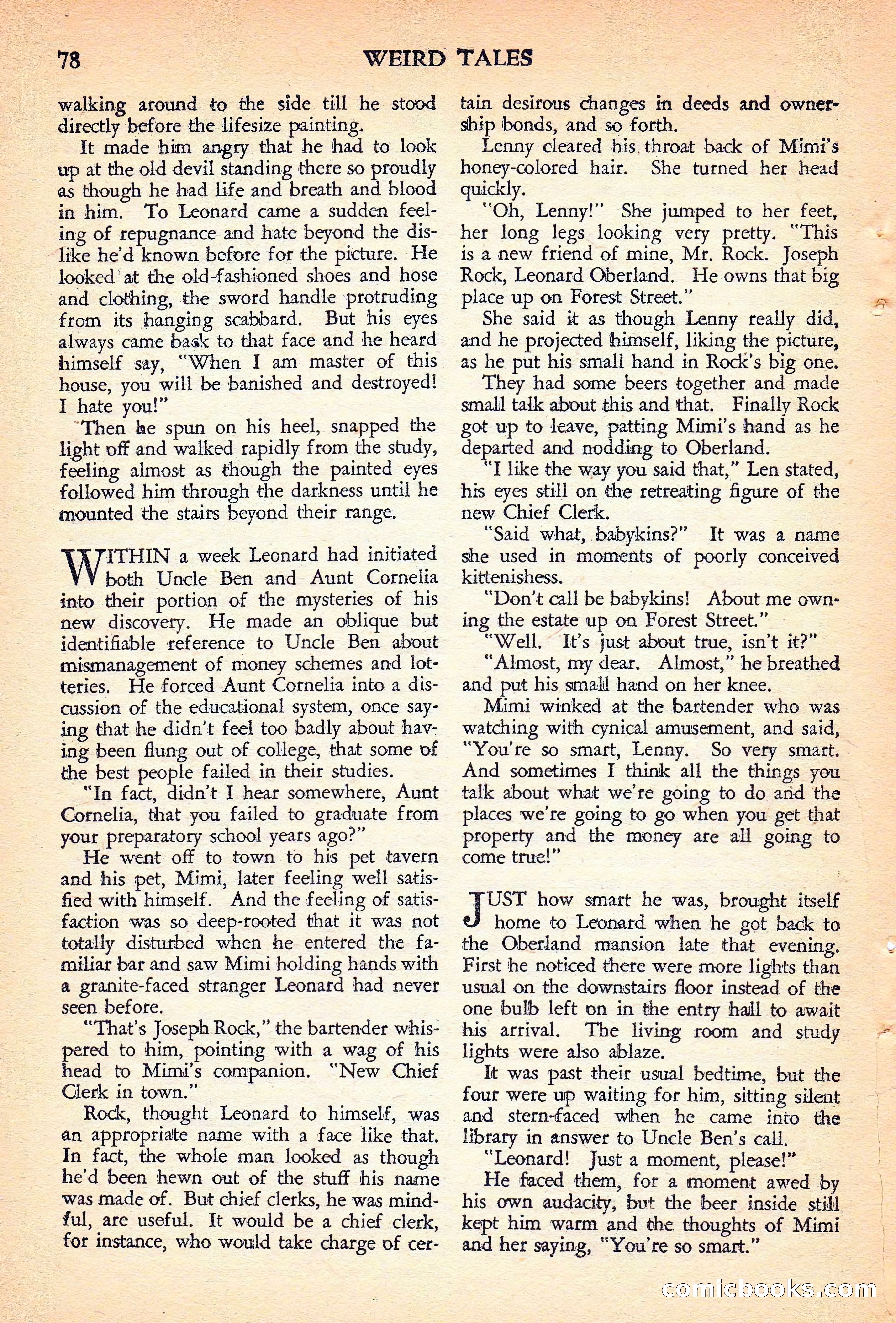 Weird Tales Canadian Edition, Vol. 41, No. 1 — page 81 of 100
