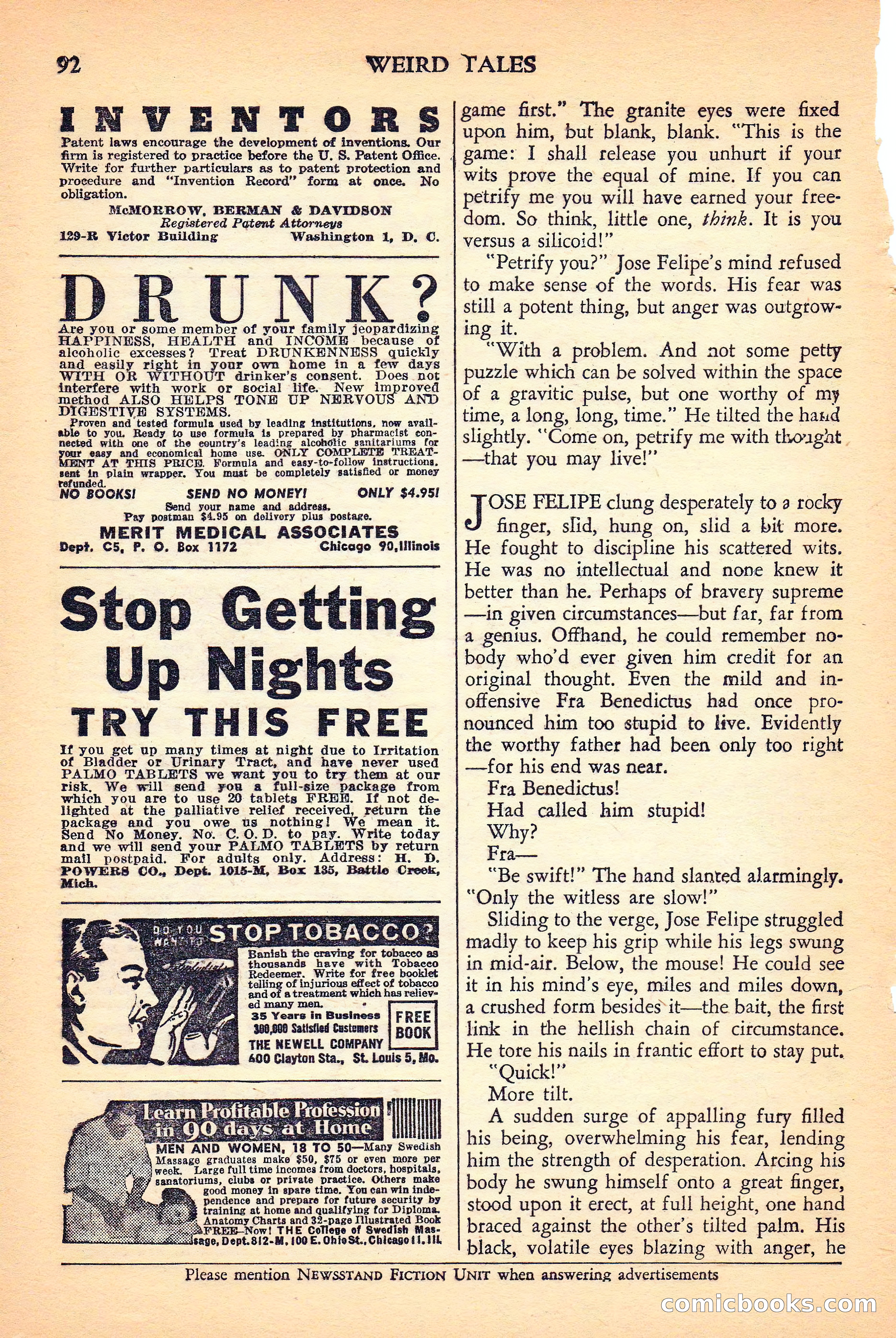 Weird Tales Canadian Edition, Vol. 41, No. 1 — page 95 of 100