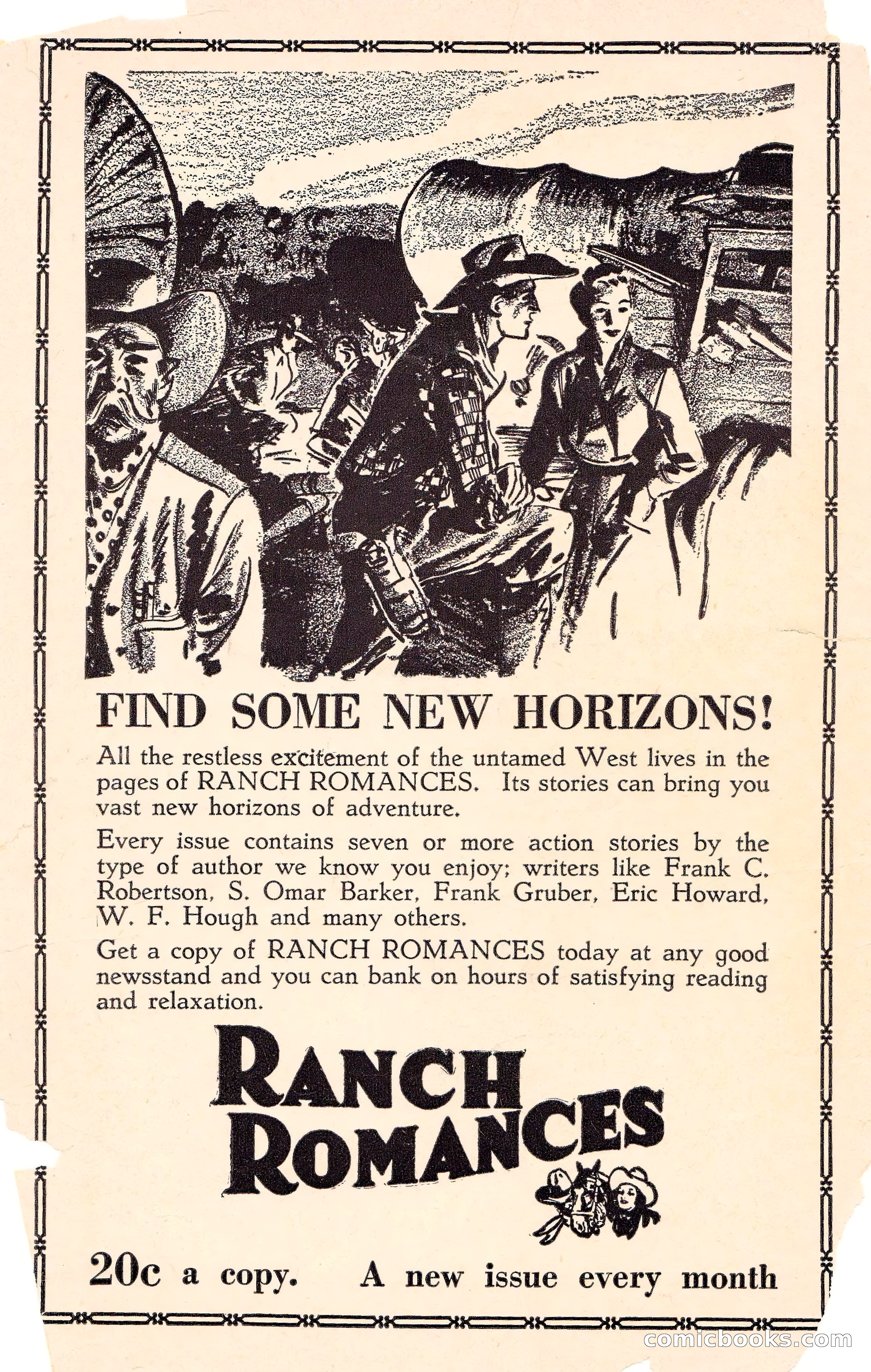 Weird Tales Canadian Edition, Vol. 41, No. 1 — page 100 of 100