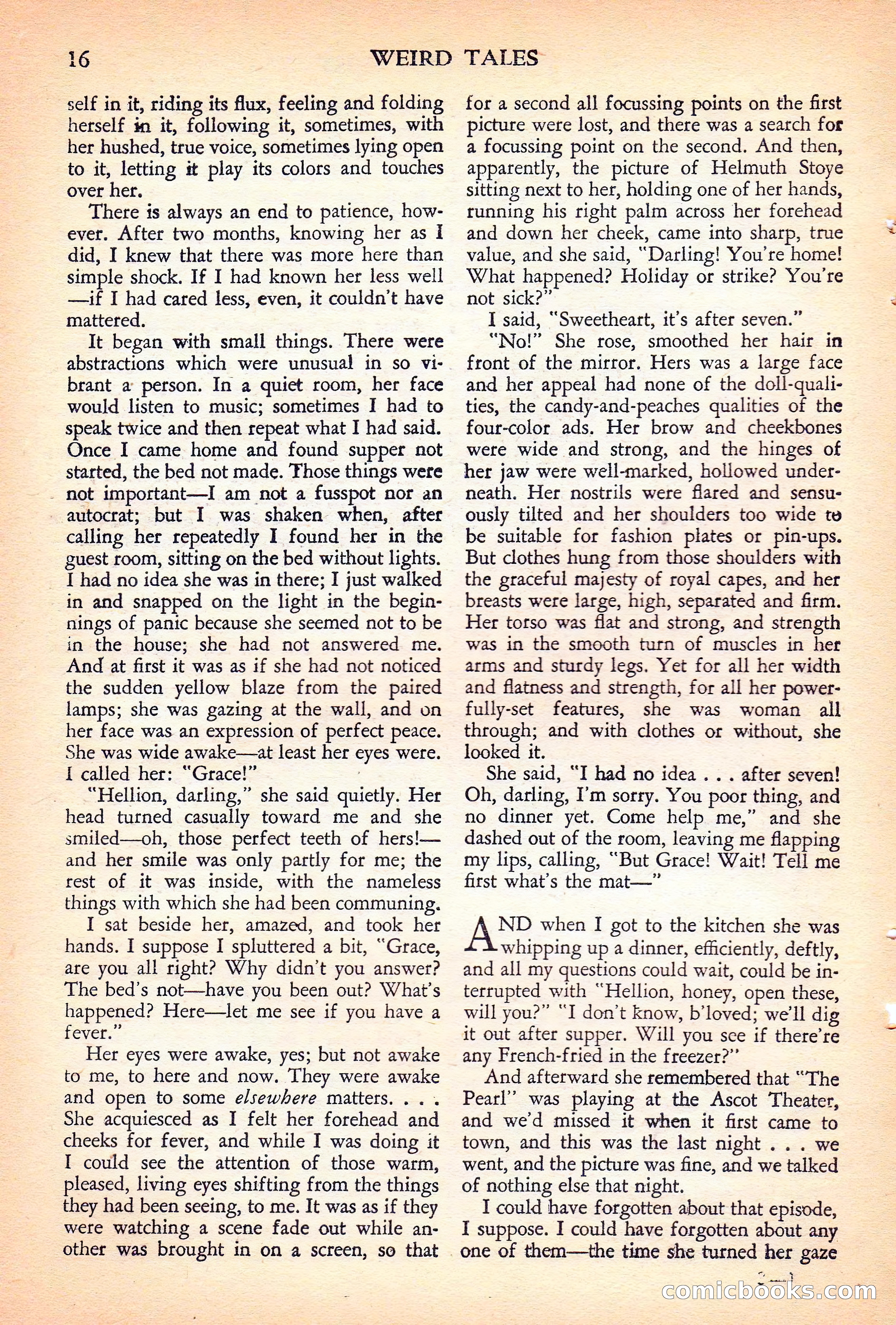 Weird Tales Canadian Edition, Vol. 41, No. 1 — page 19 of 100