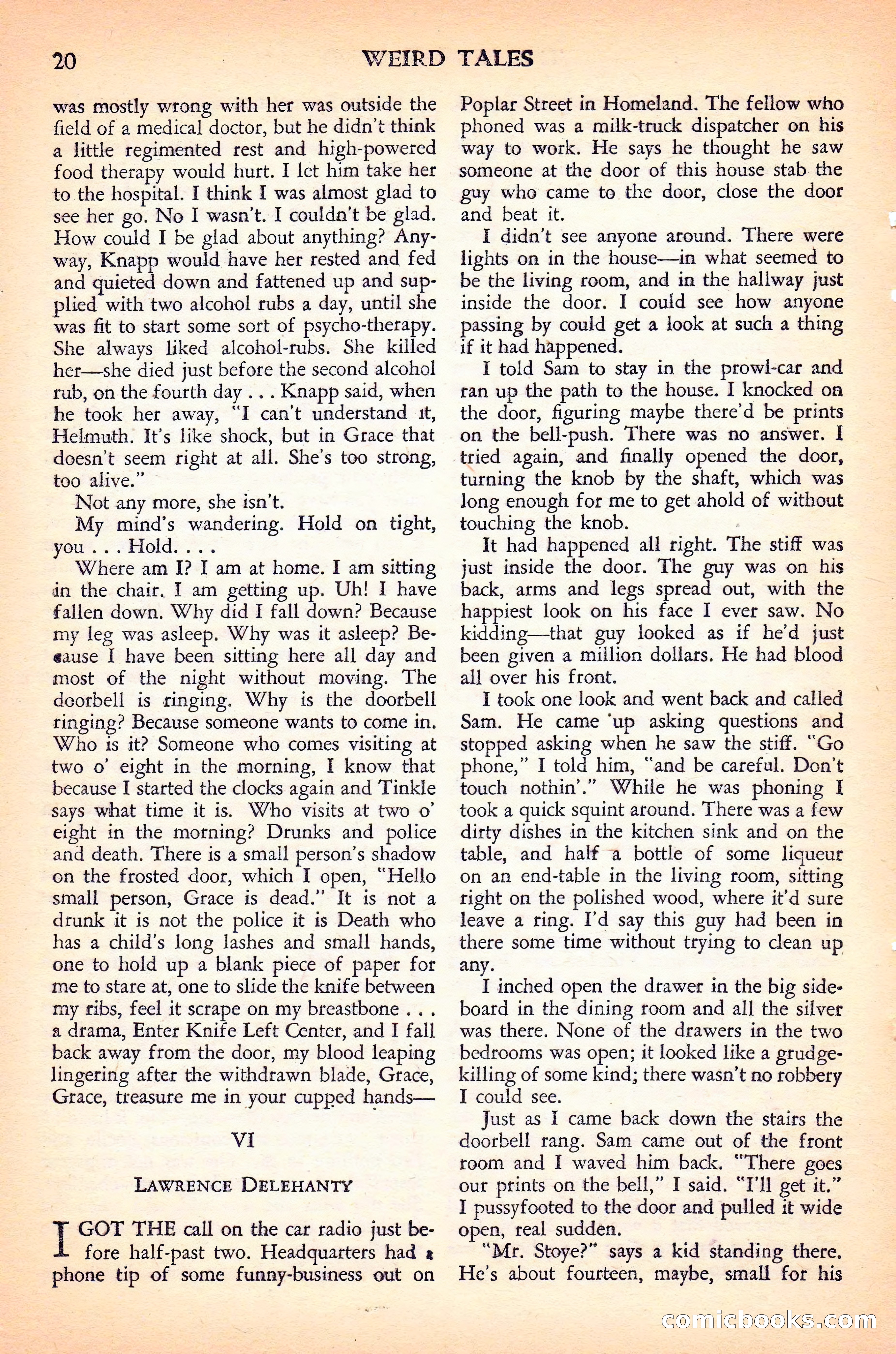 Weird Tales Canadian Edition, Vol. 41, No. 1 — page 23 of 100
