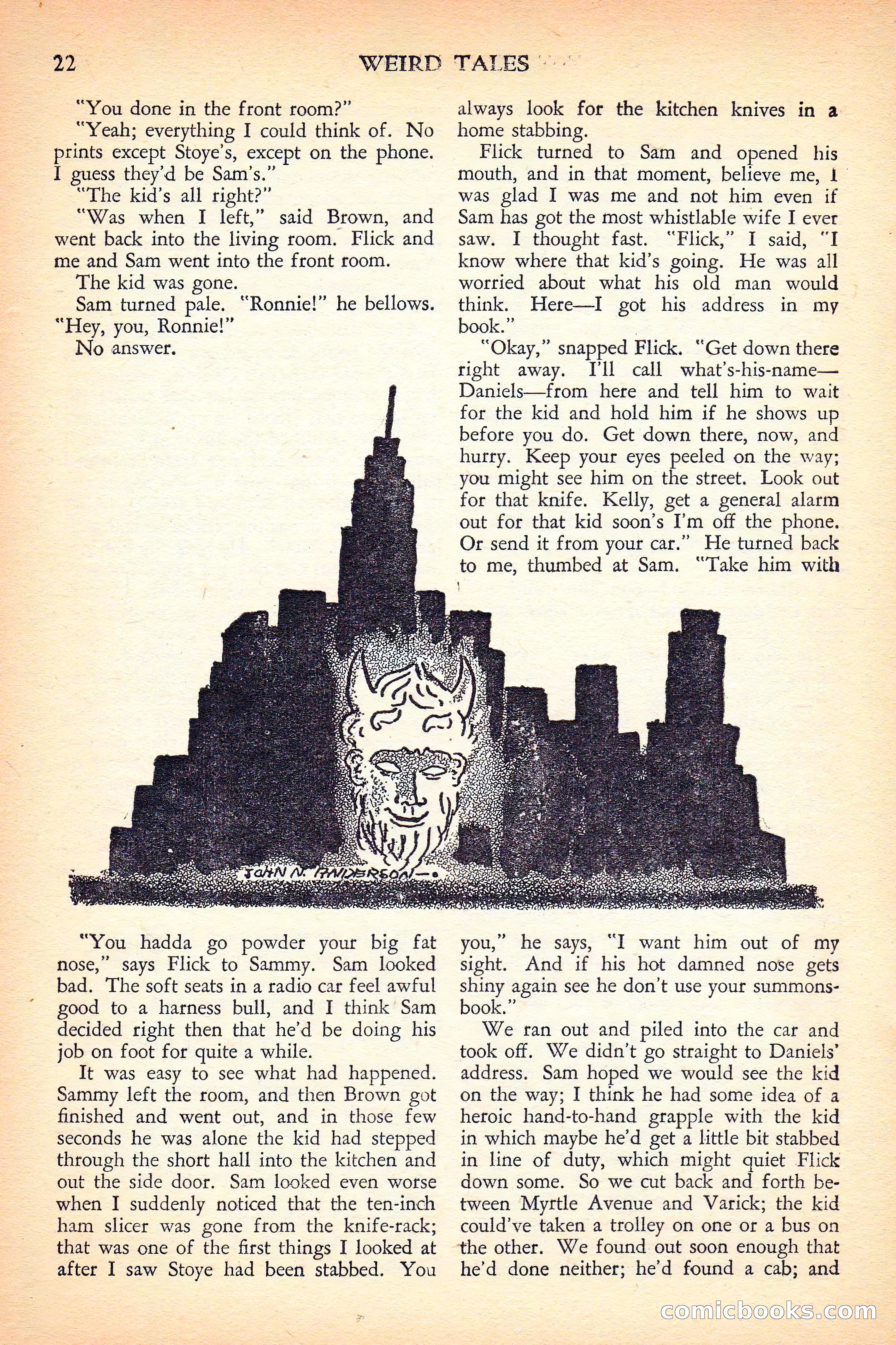 Weird Tales Canadian Edition, Vol. 41, No. 1 — page 25 of 100