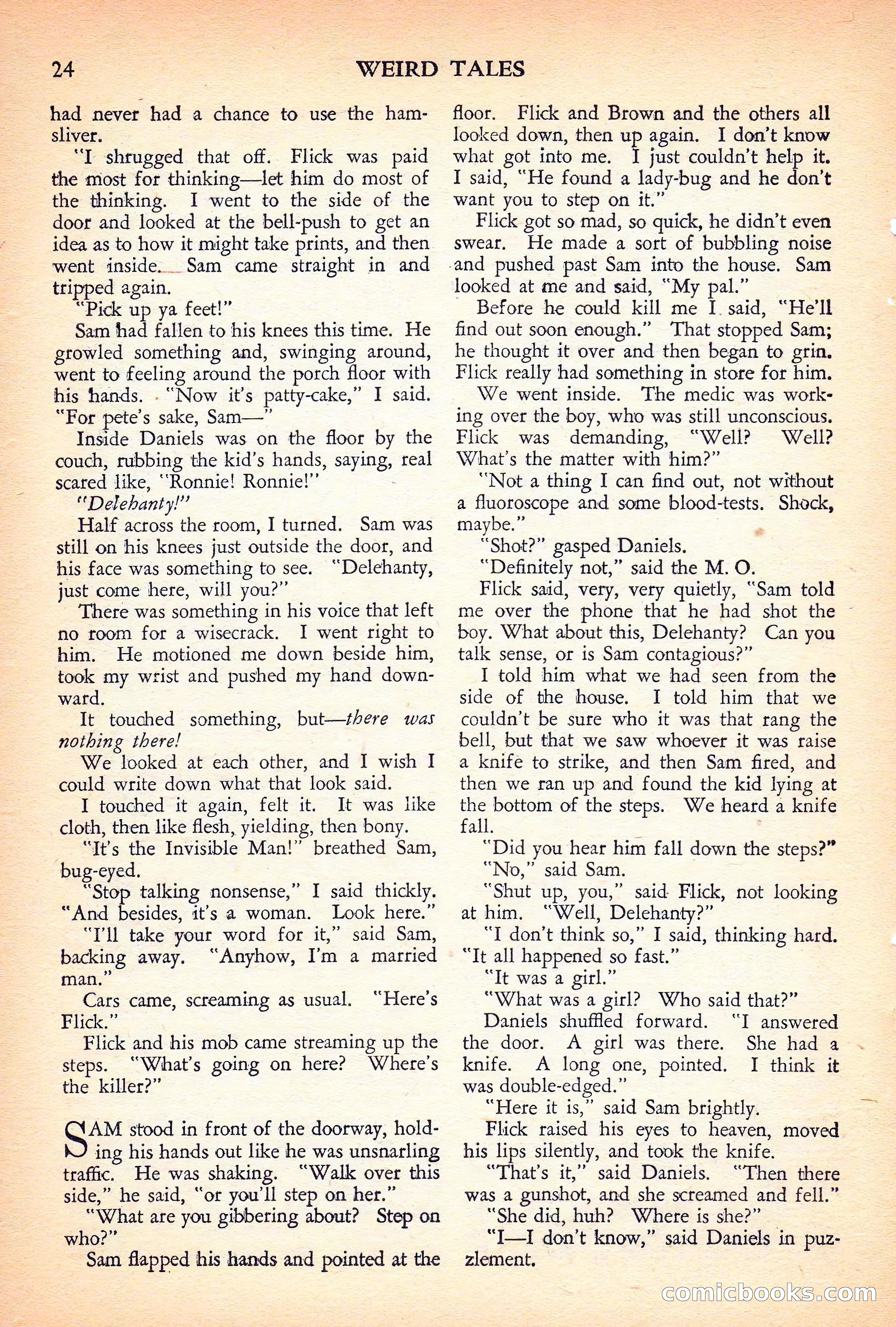 Weird Tales Canadian Edition, Vol. 41, No. 1 — page 27 of 100