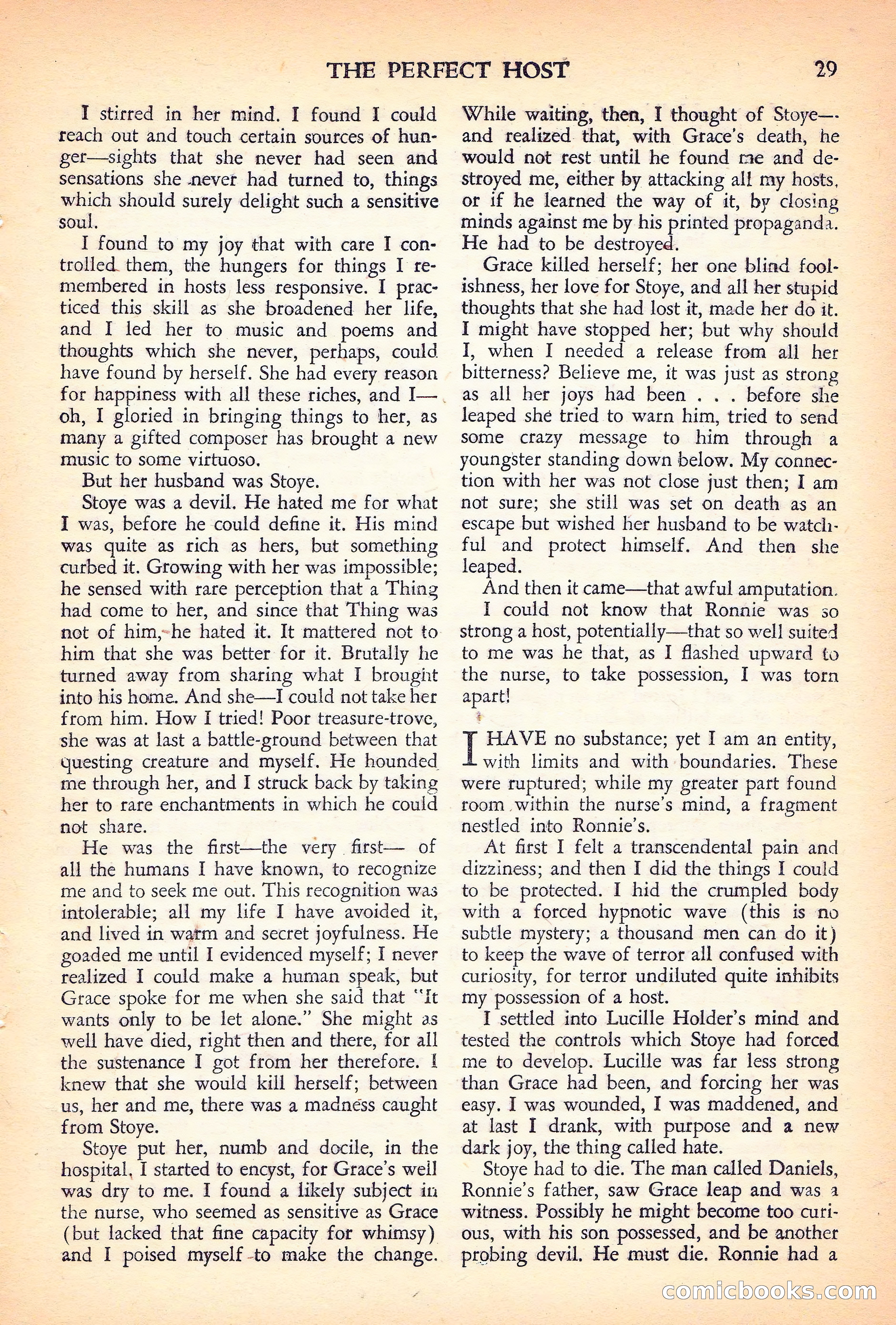 Weird Tales Canadian Edition, Vol. 41, No. 1 — page 32 of 100
