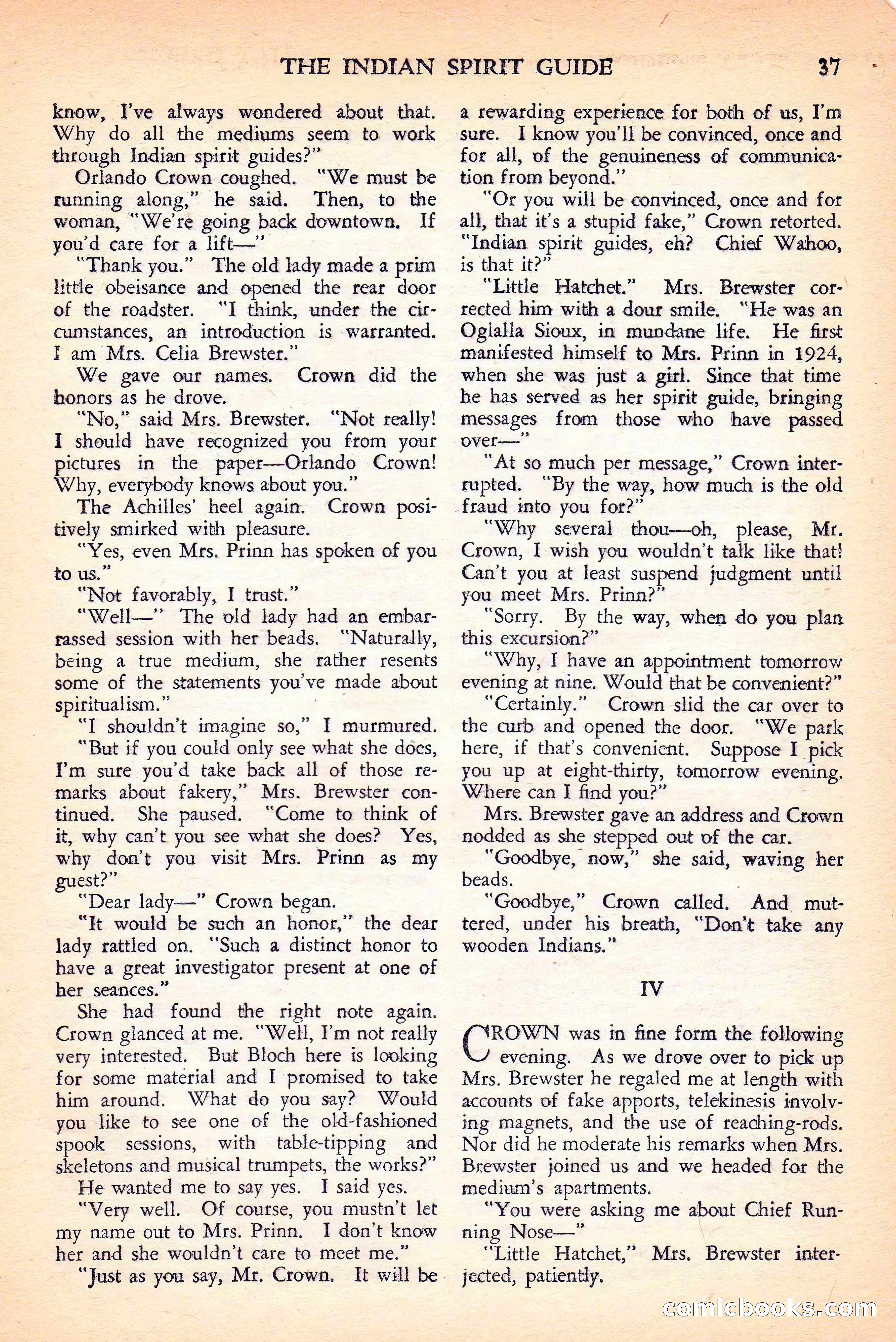 Weird Tales Canadian Edition, Vol. 41, No. 1 — page 40 of 100