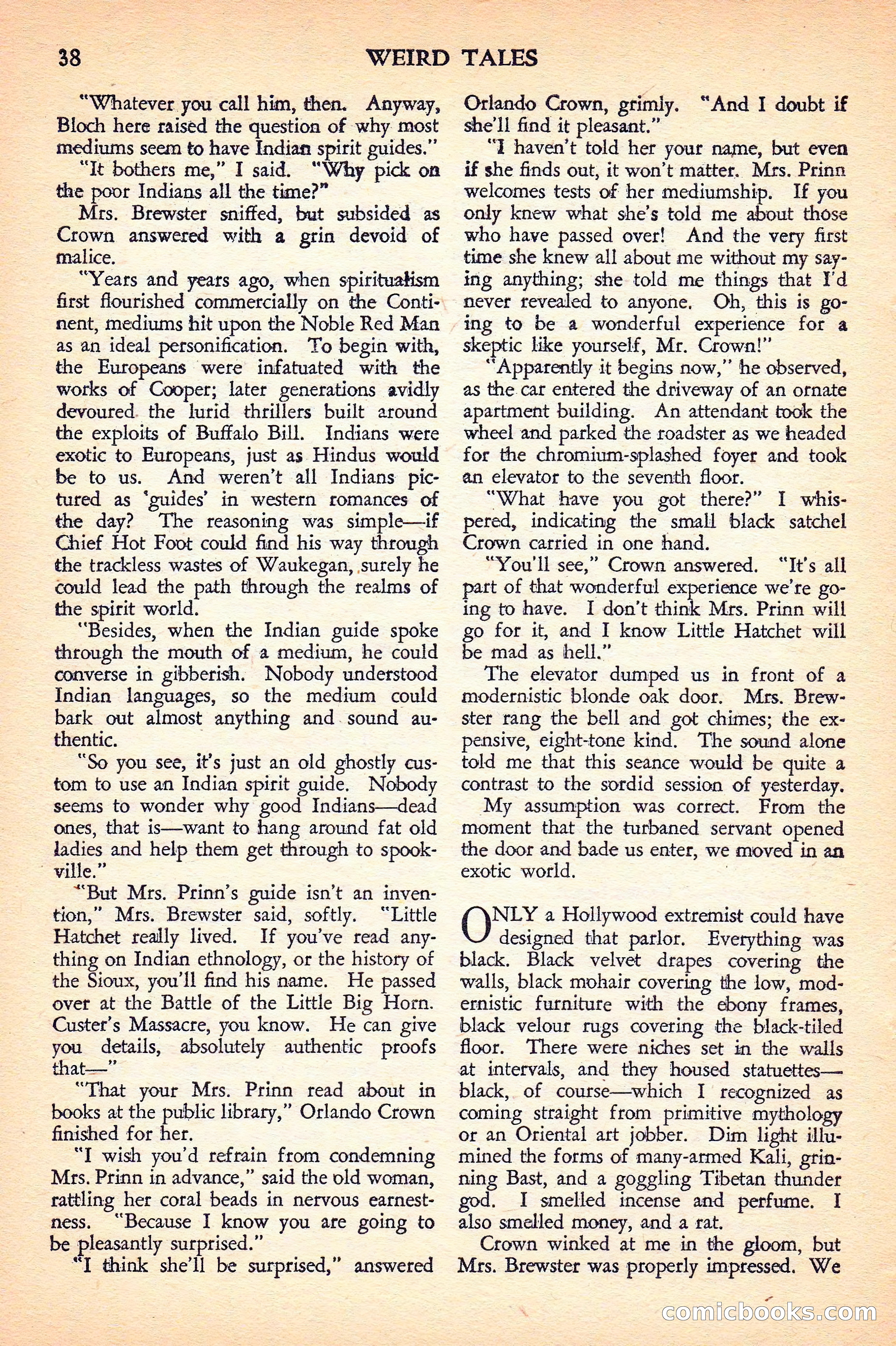 Weird Tales Canadian Edition, Vol. 41, No. 1 — page 41 of 100