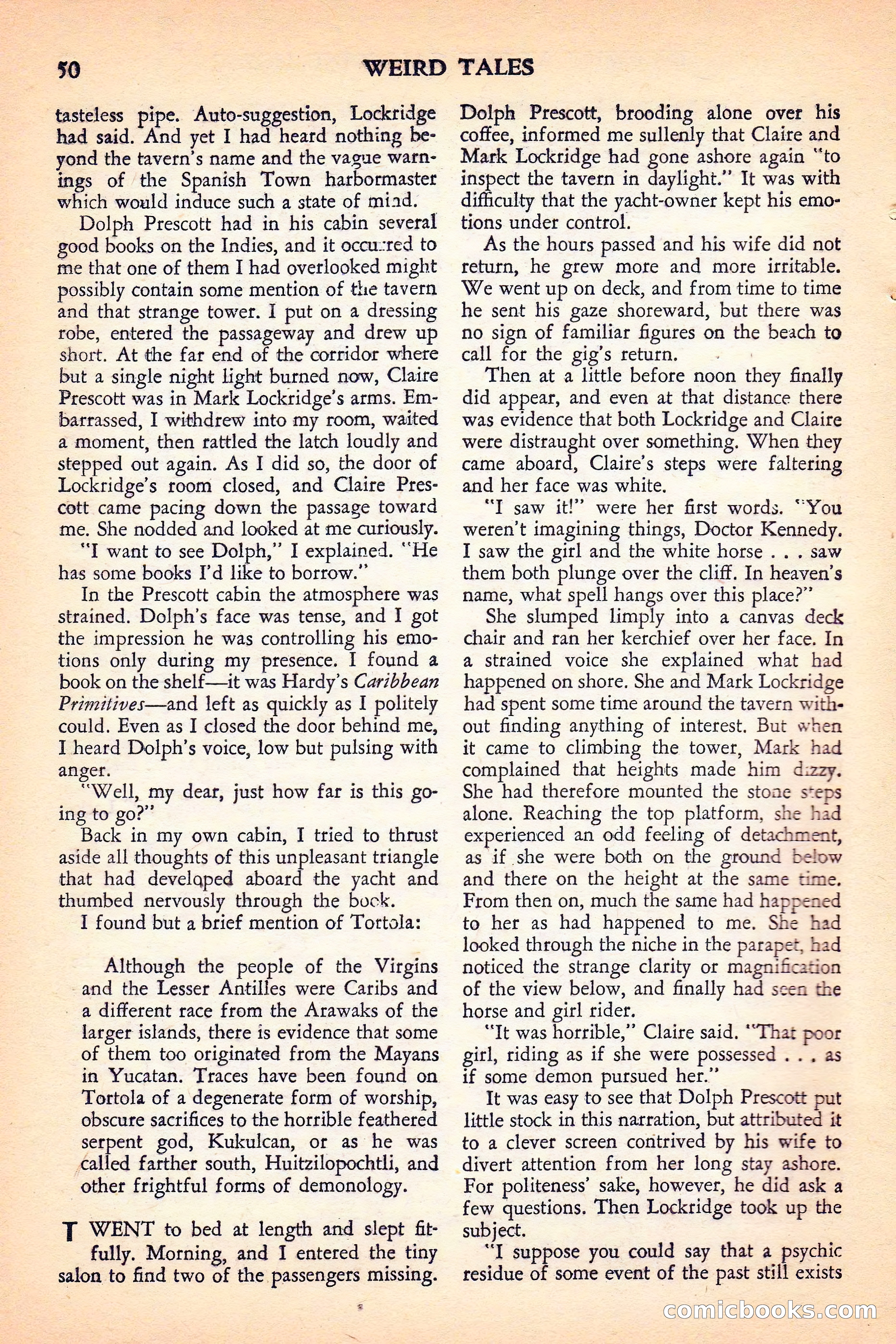 Weird Tales Canadian Edition, Vol. 41, No. 1 — page 53 of 100