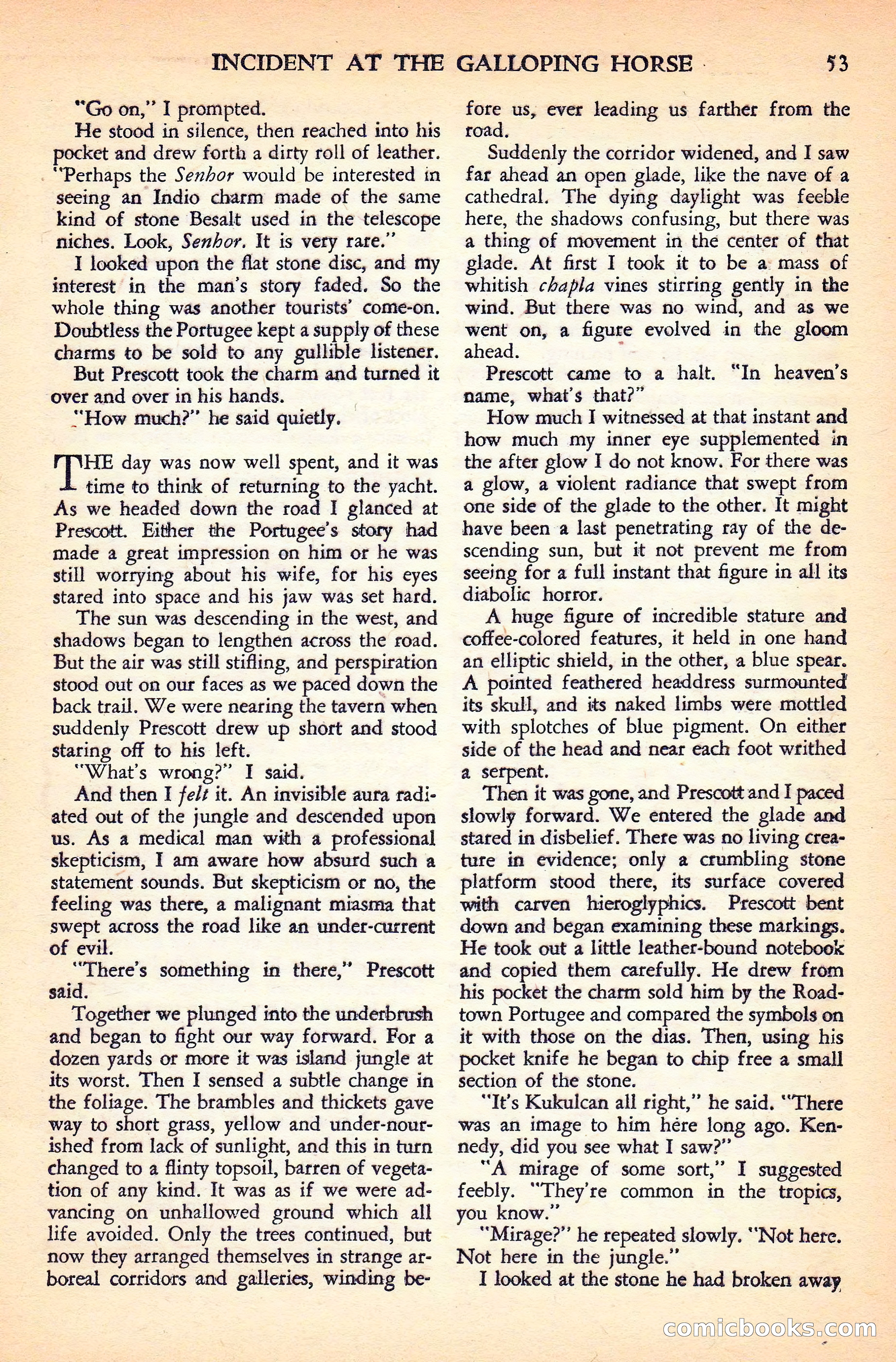 Weird Tales Canadian Edition, Vol. 41, No. 1 — page 56 of 100