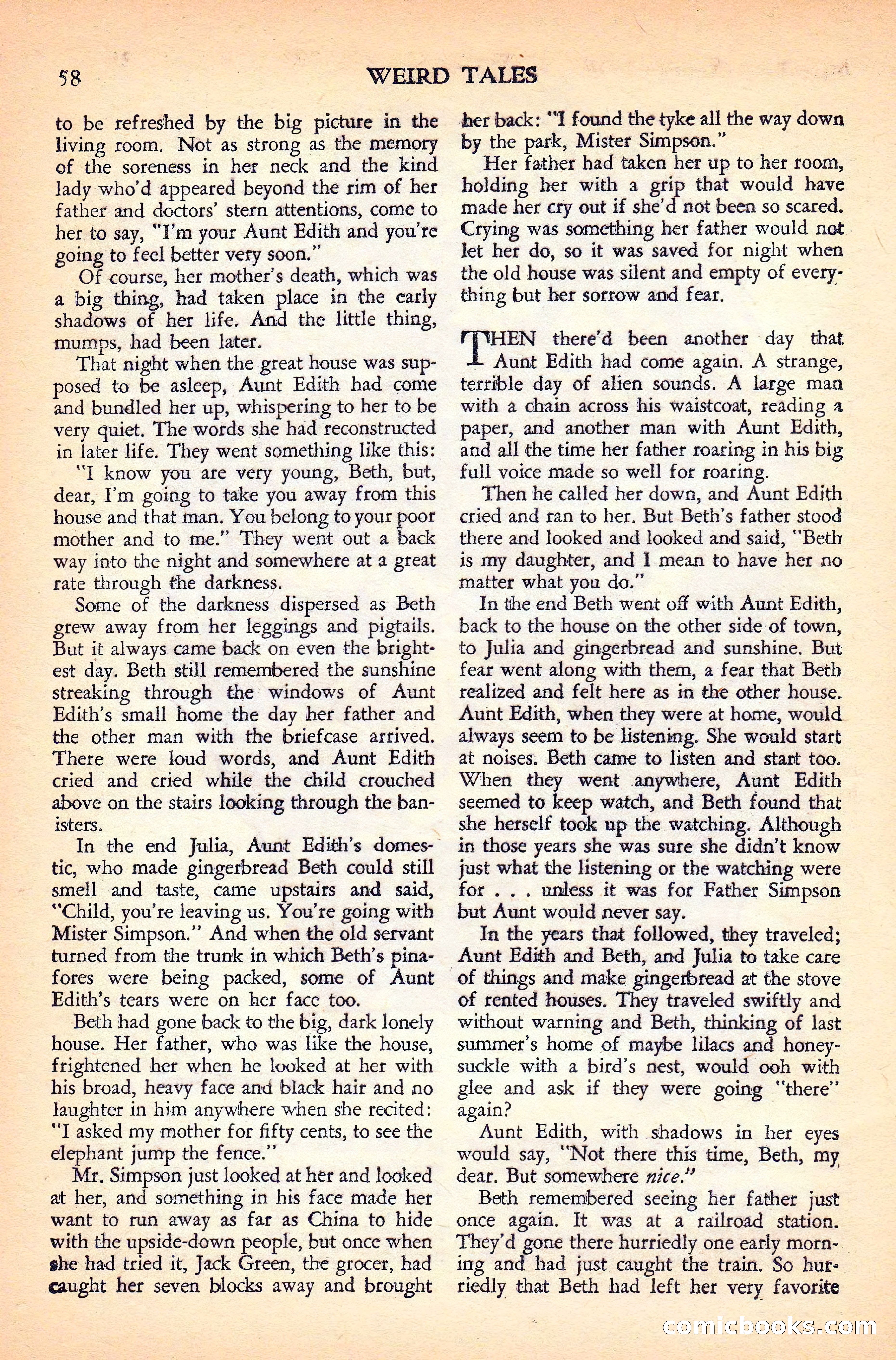 Weird Tales Canadian Edition, Vol. 41, No. 1 — page 61 of 100