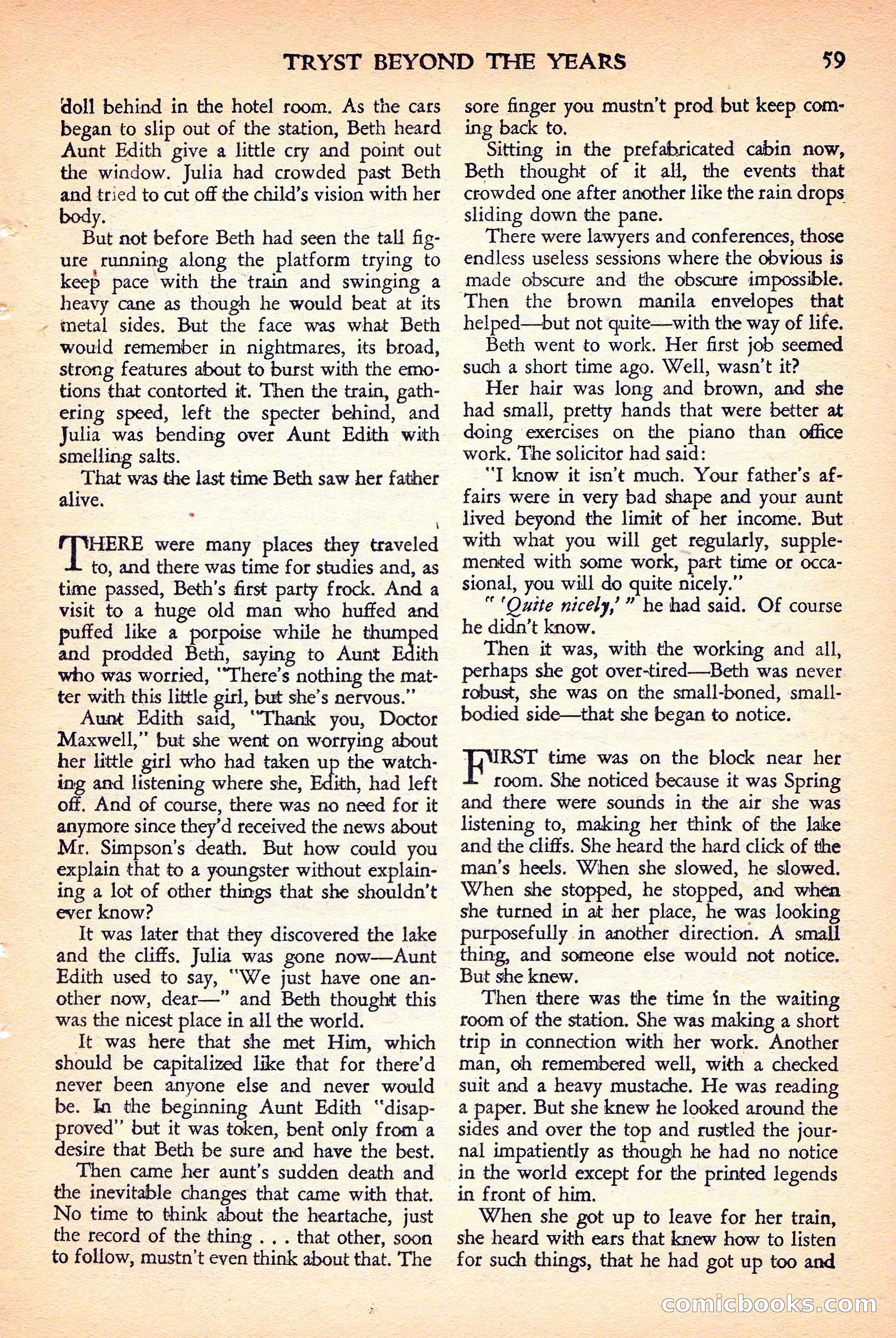 Weird Tales Canadian Edition, Vol. 41, No. 1 — page 62 of 100