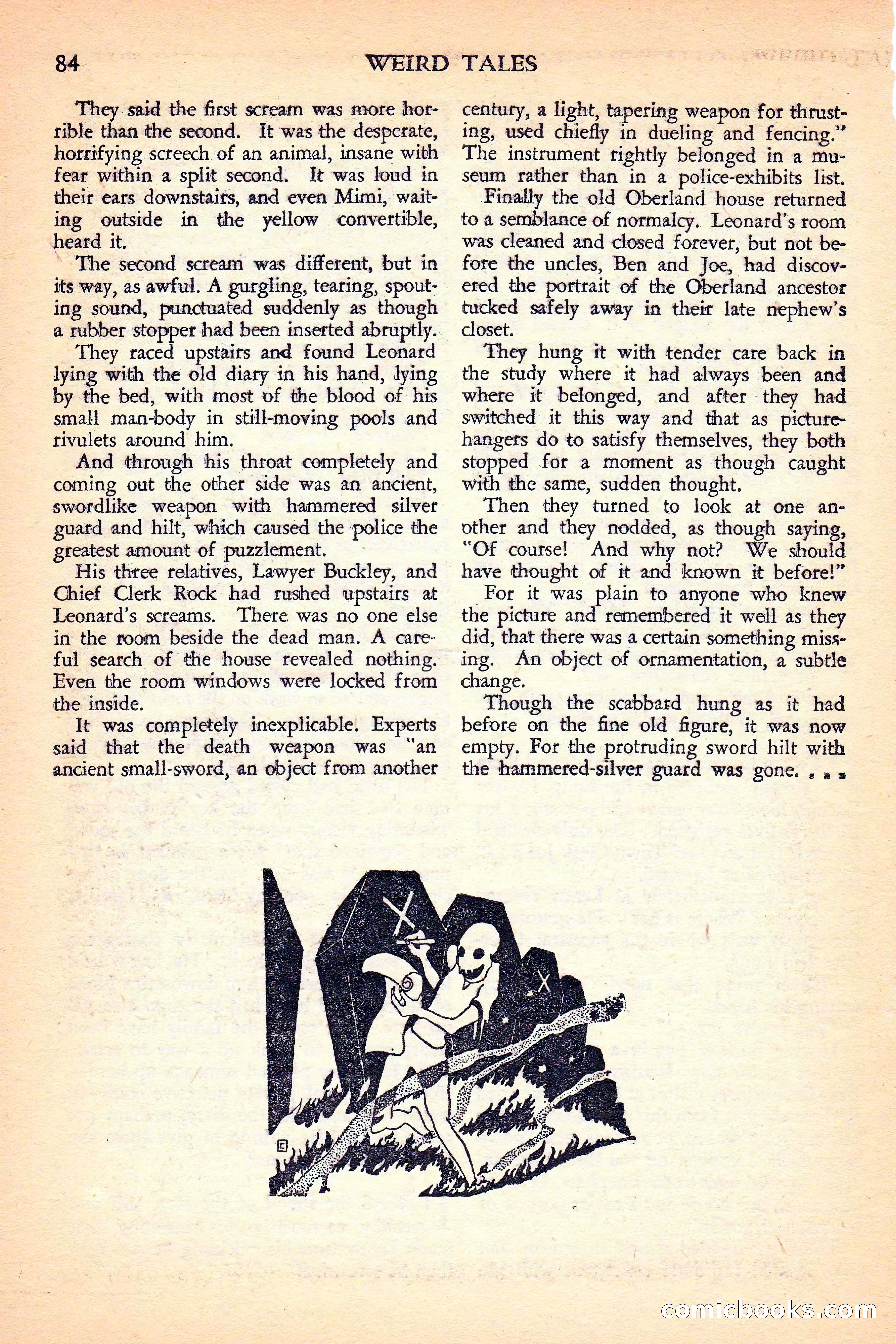 Weird Tales Canadian Edition, Vol. 41, No. 1 — page 87 of 100