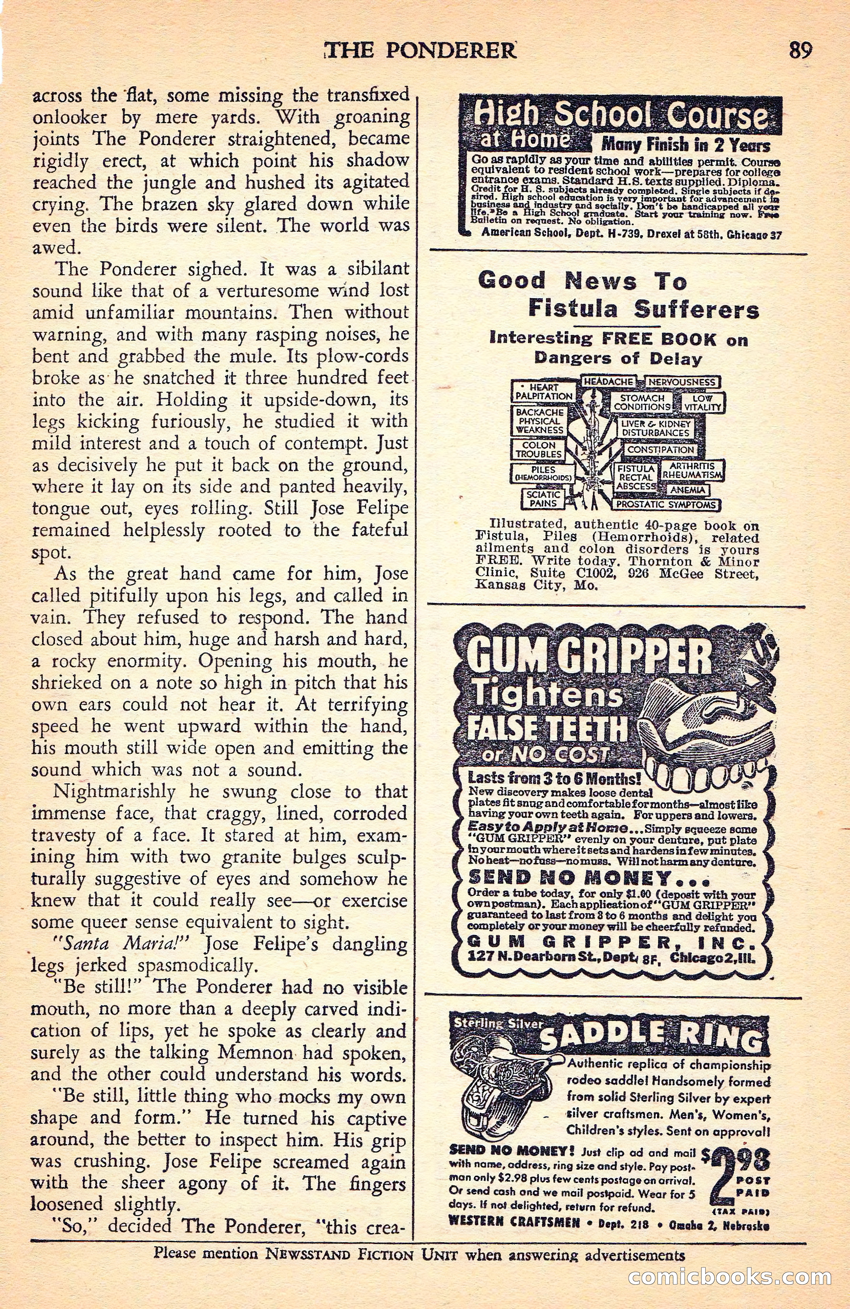 Weird Tales Canadian Edition, Vol. 41, No. 1 — page 92 of 100