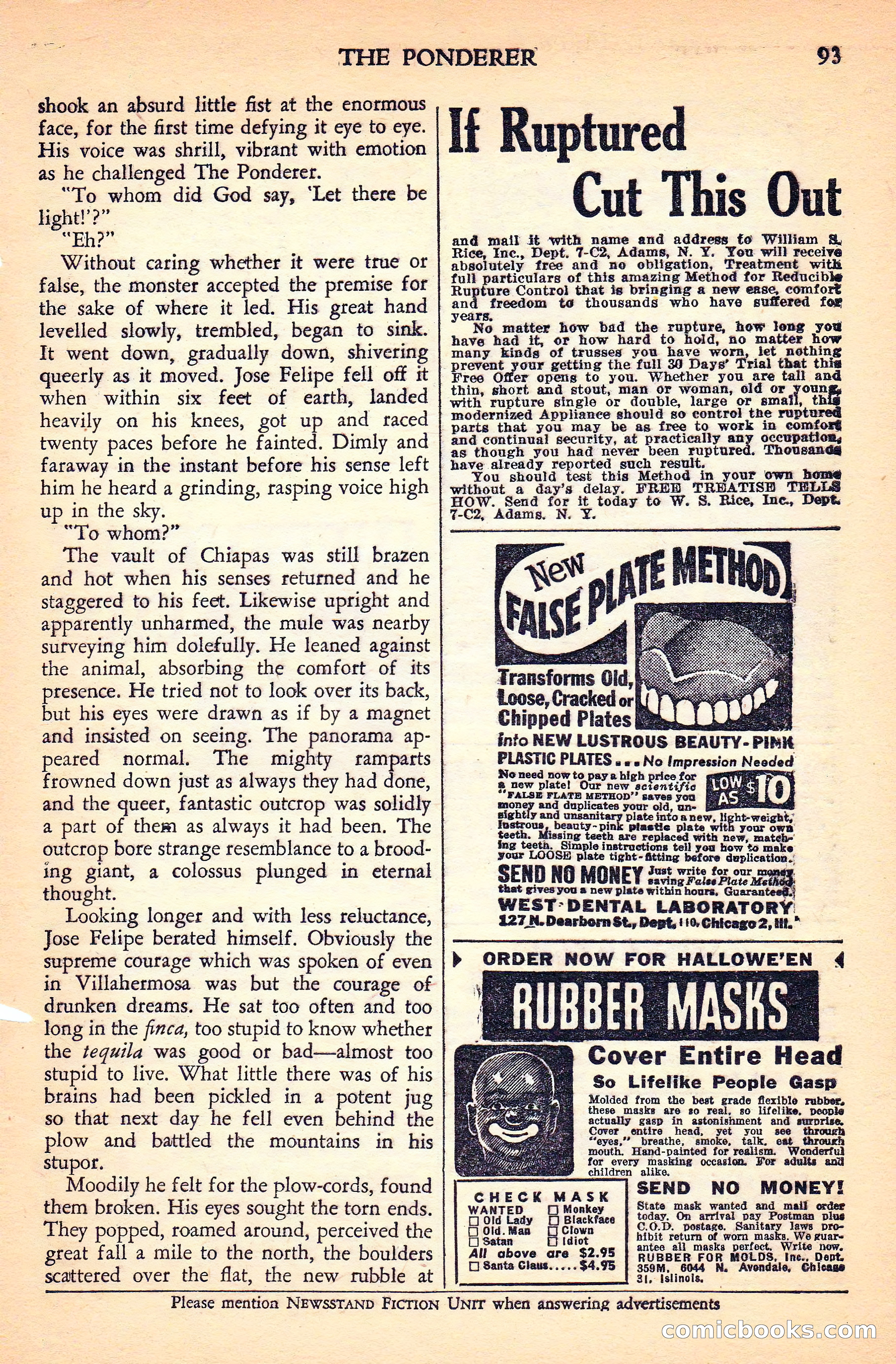 Weird Tales Canadian Edition, Vol. 41, No. 1 — page 96 of 100