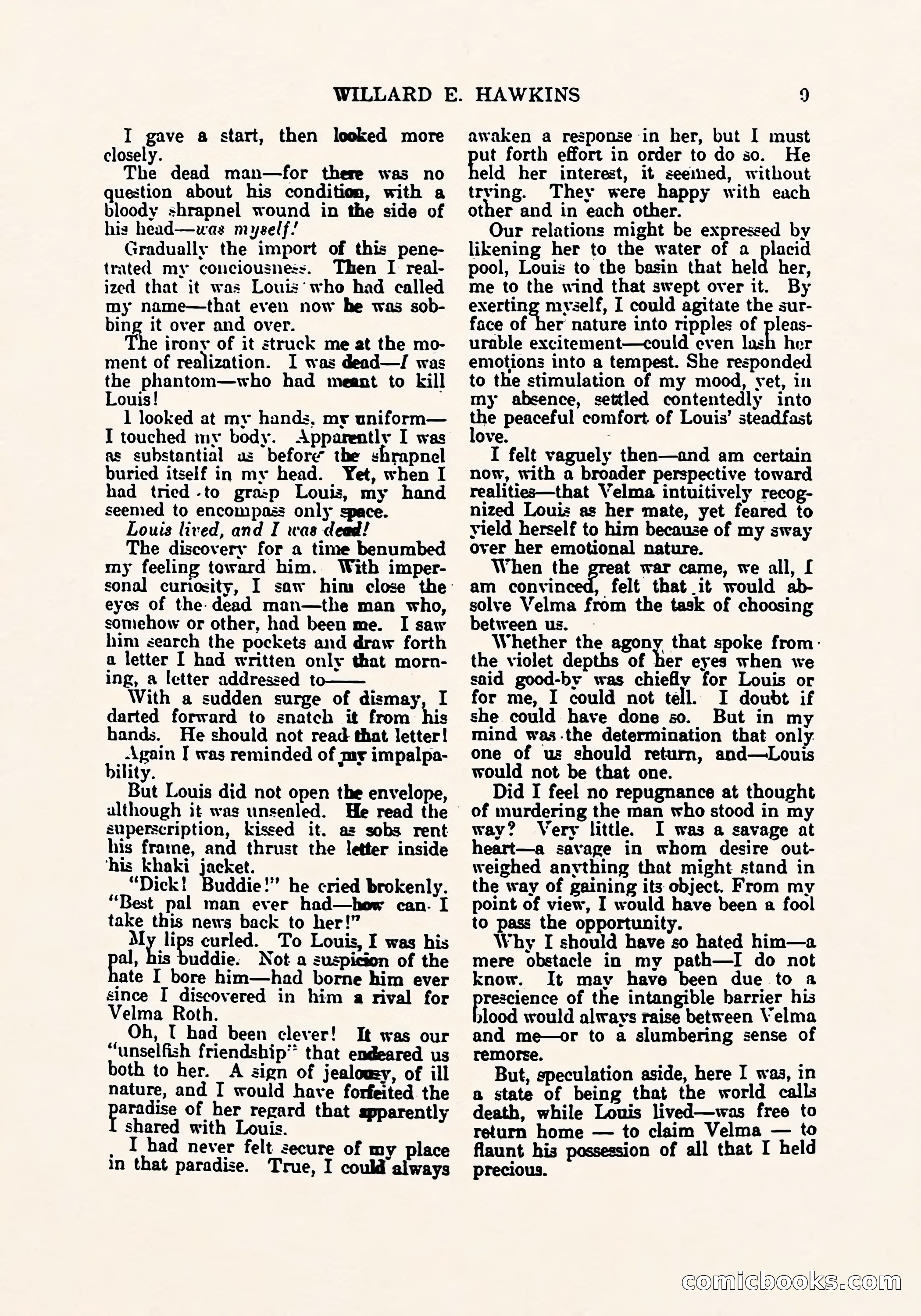 Weird Tales, March 1923 — page 11 of 196