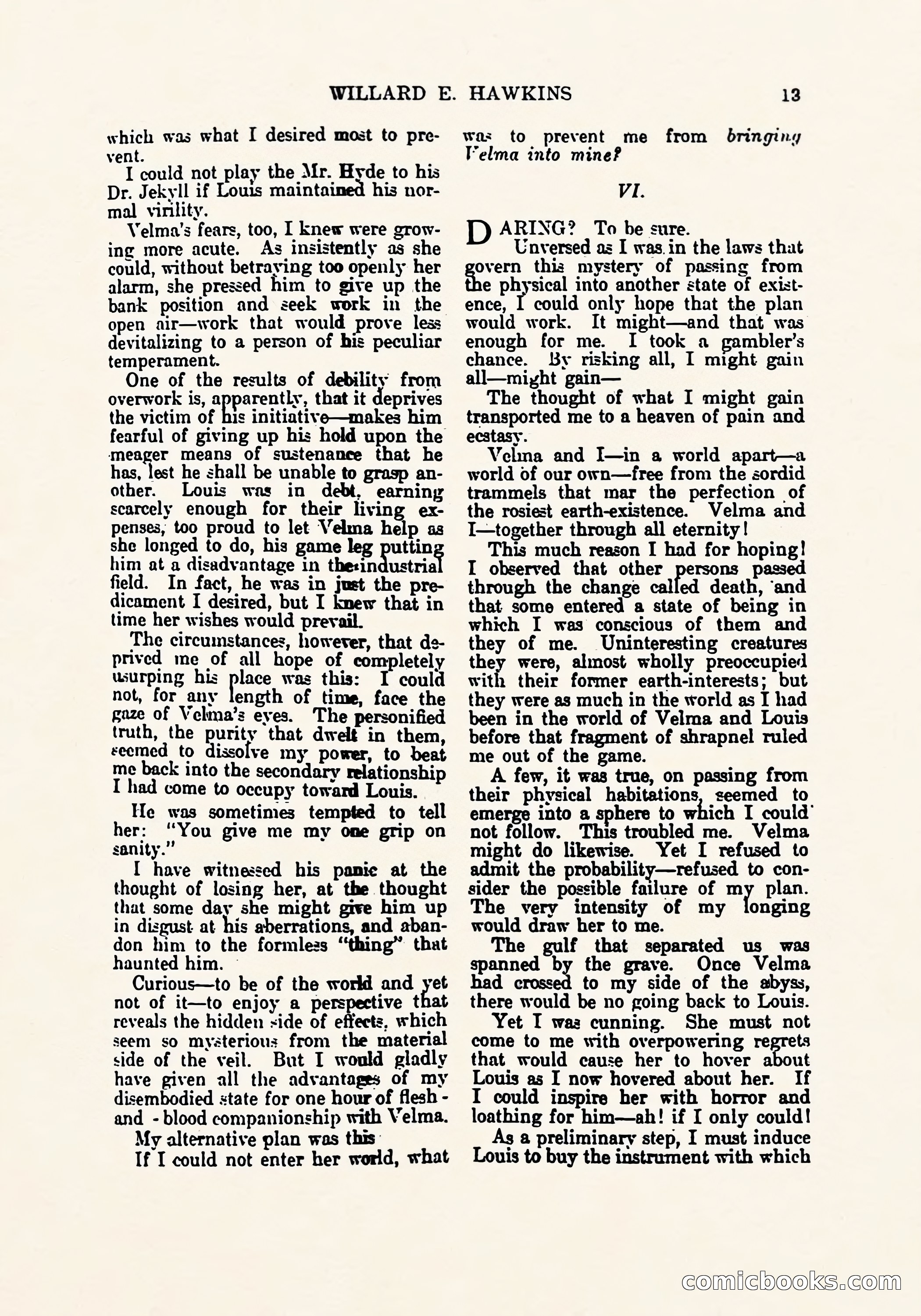 Weird Tales, March 1923 — page 15 of 196