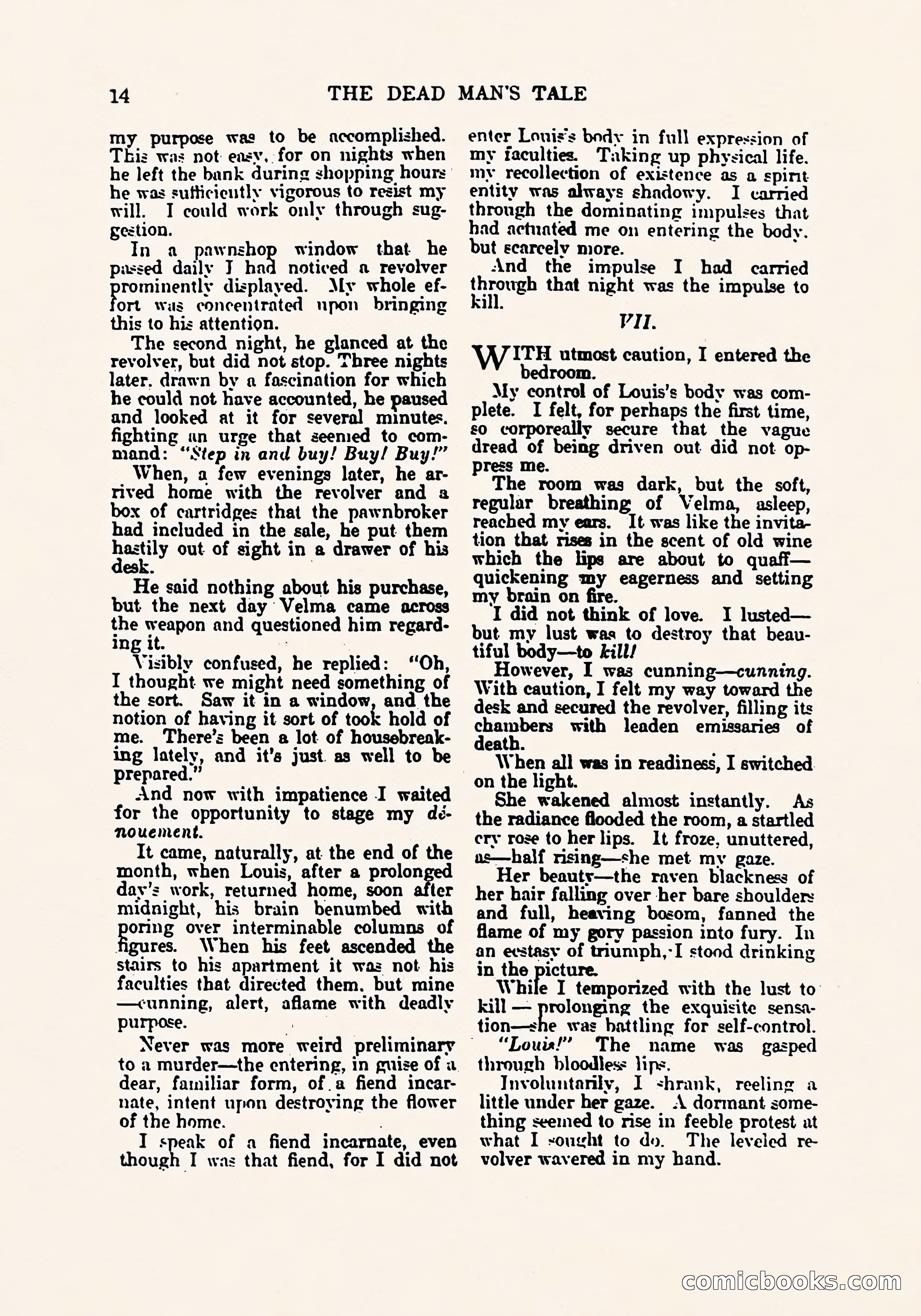 Weird Tales, March 1923 — page 16 of 196
