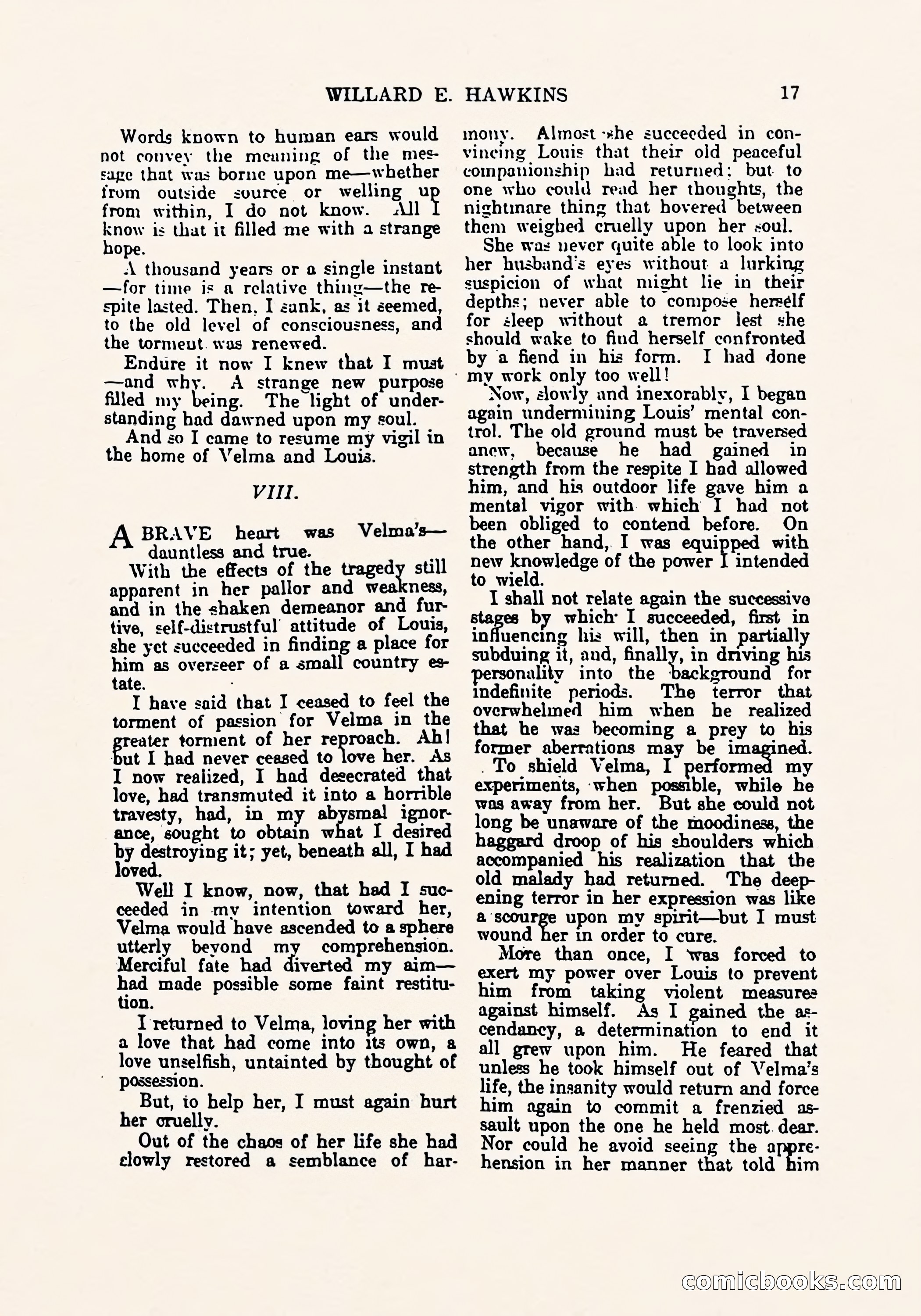 Weird Tales, March 1923 — page 19 of 196