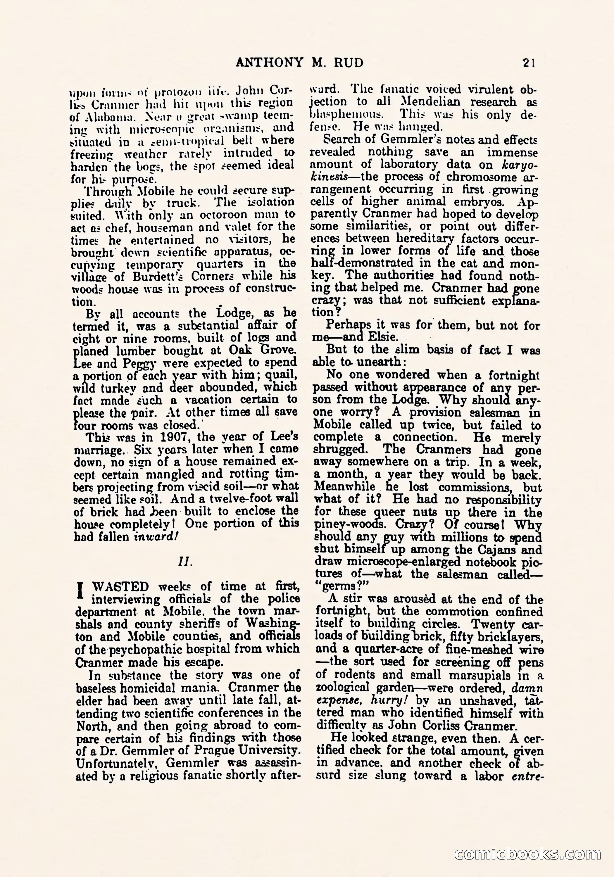 Weird Tales, March 1923 — page 23 of 196