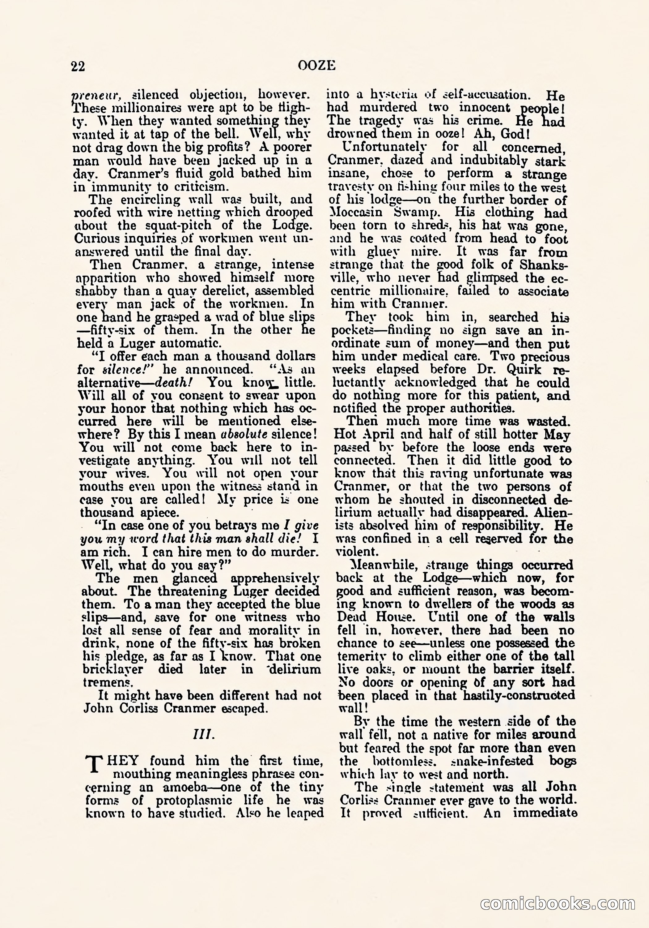 Weird Tales, March 1923 — page 24 of 196