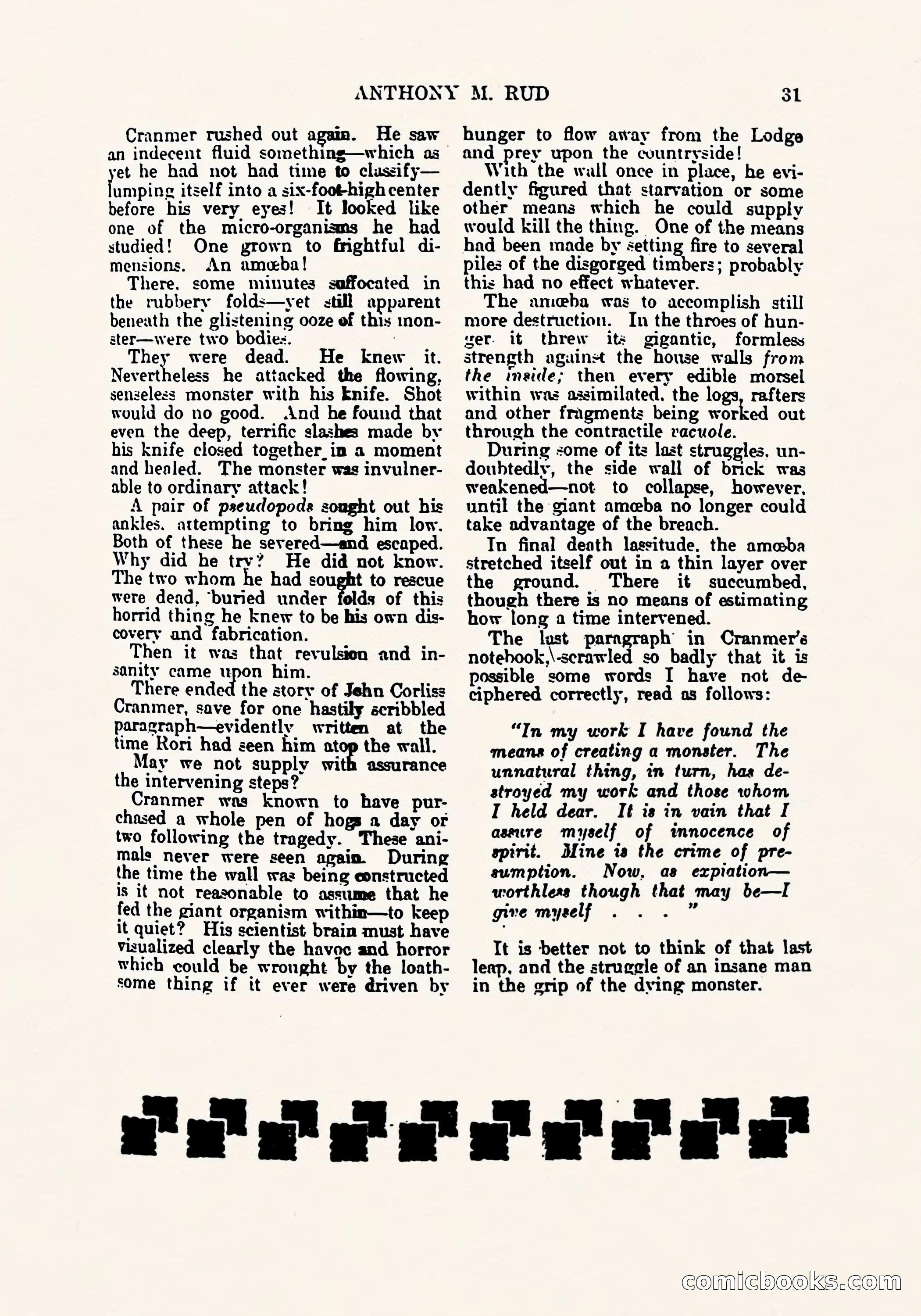Weird Tales, March 1923 — page 33 of 196