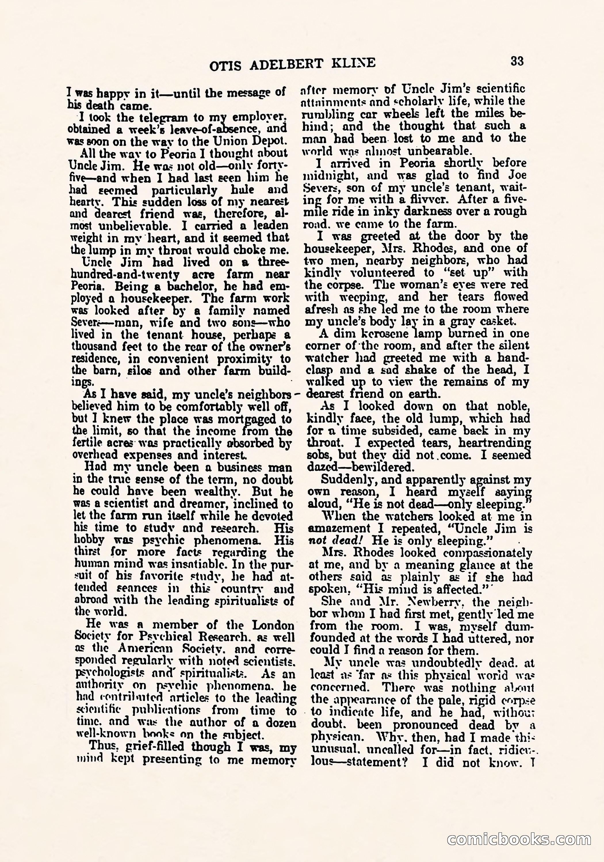 Weird Tales, March 1923 — page 35 of 196