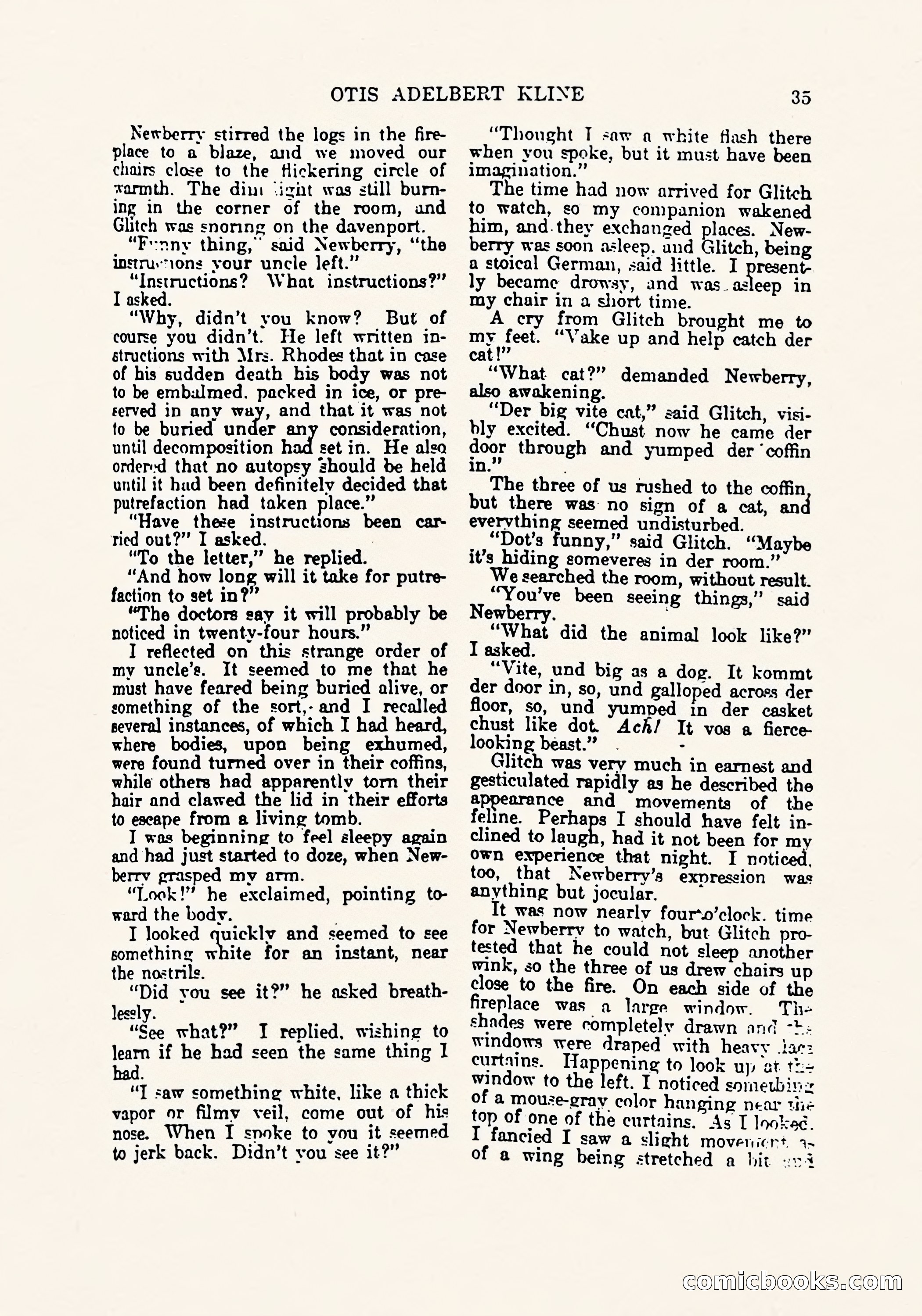 Weird Tales, March 1923 — page 37 of 196