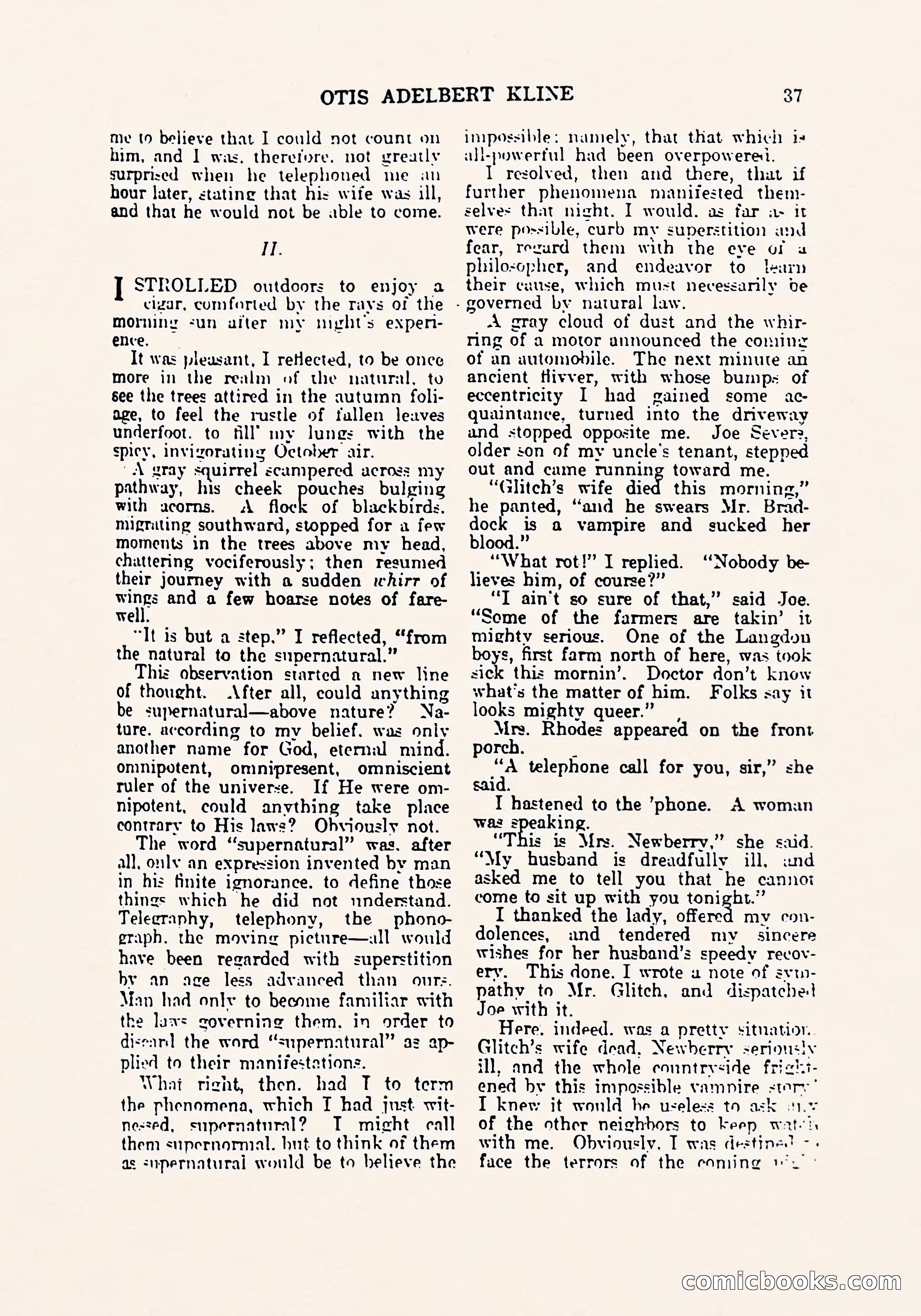 Weird Tales, March 1923 — page 39 of 196