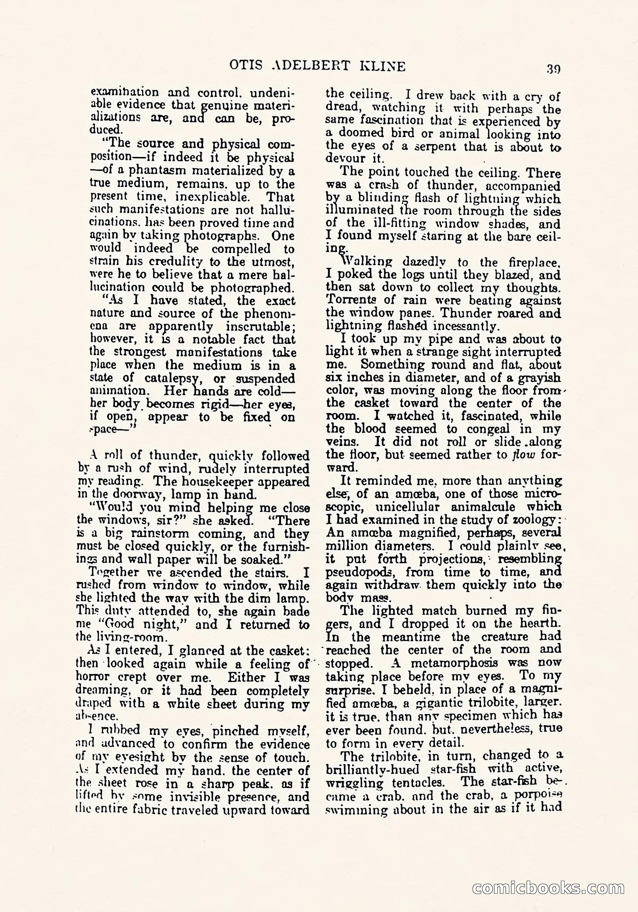 Weird Tales, March 1923 — page 41 of 196