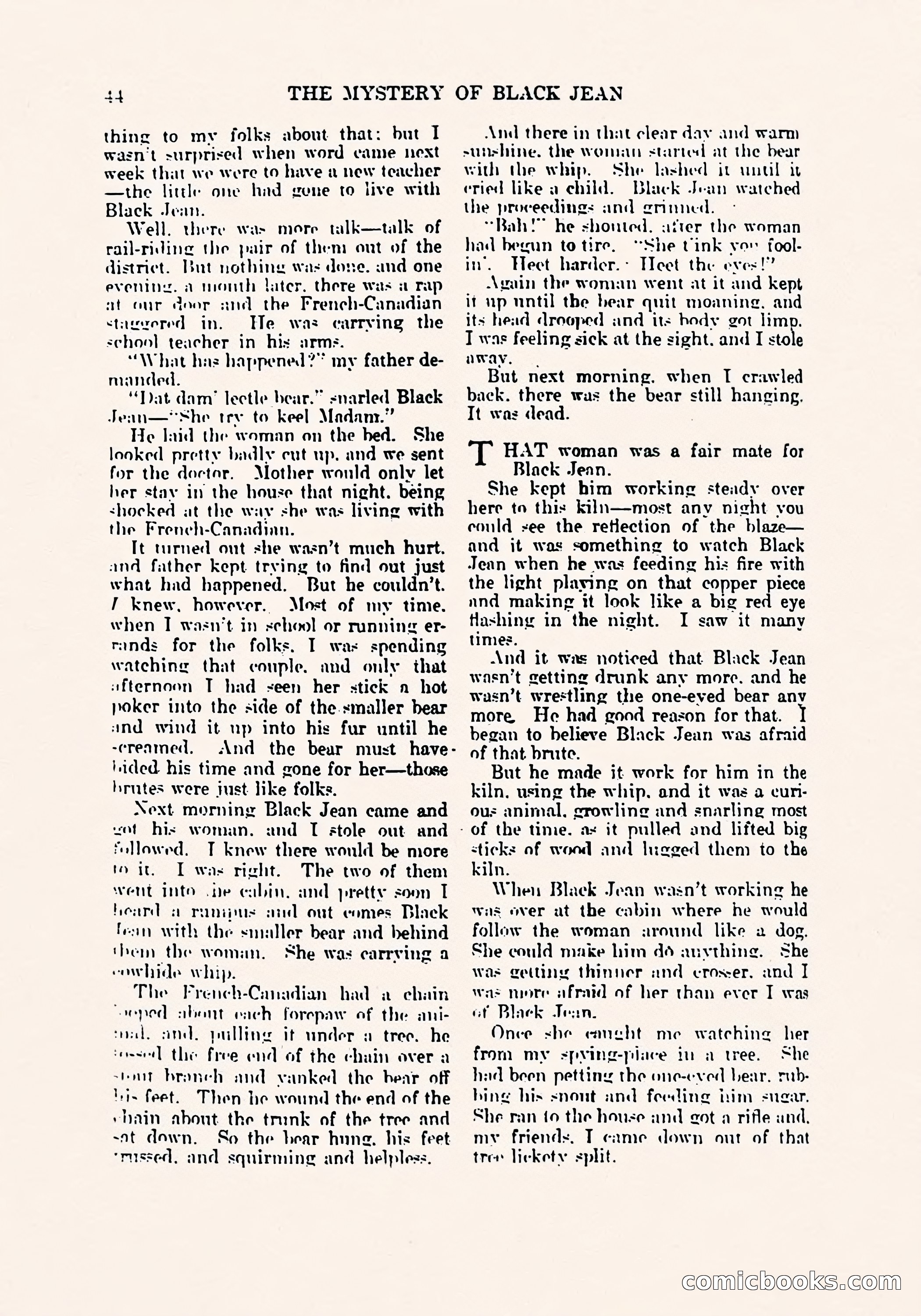 Weird Tales, March 1923 — page 46 of 196