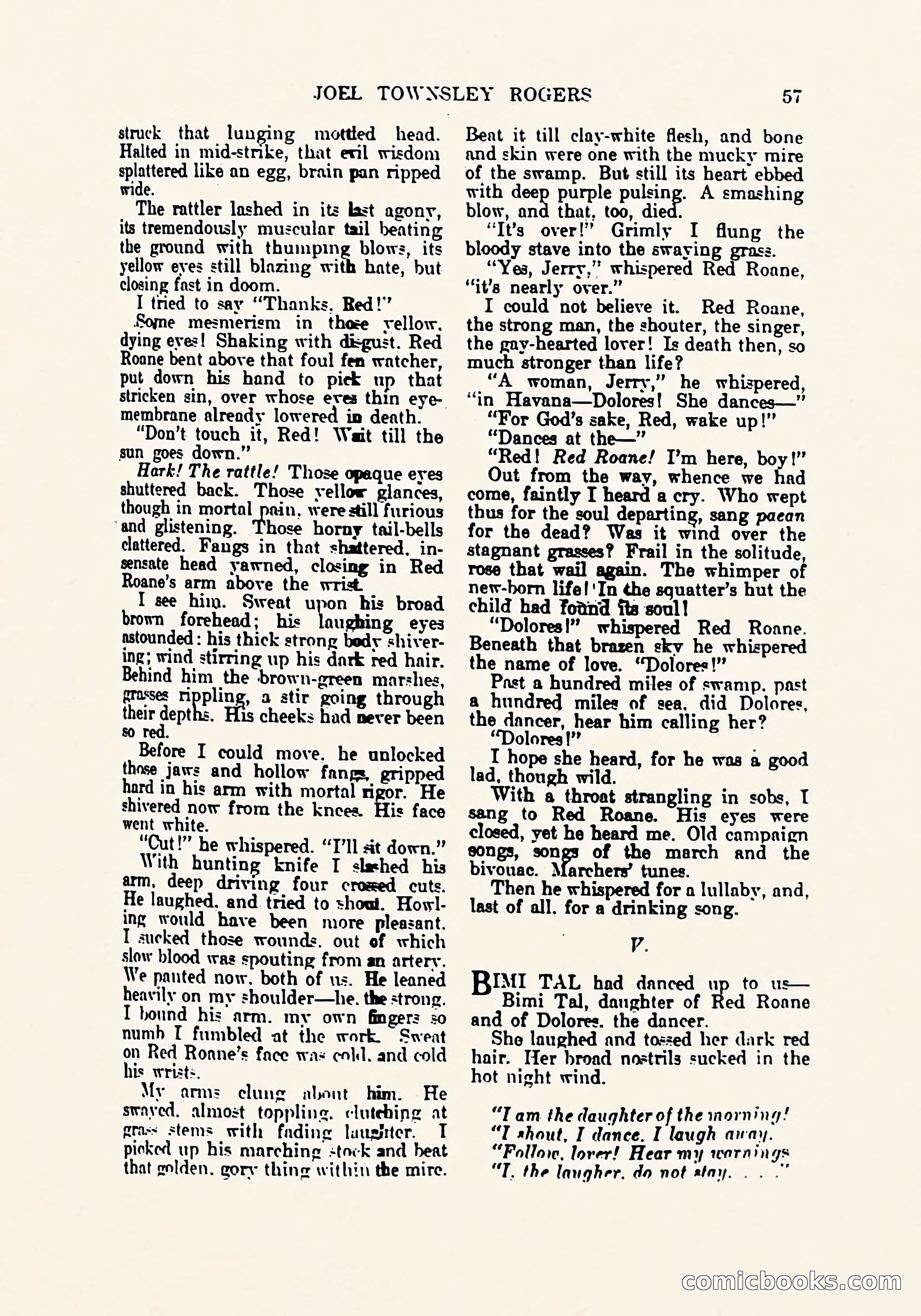 Weird Tales, March 1923 — page 59 of 196