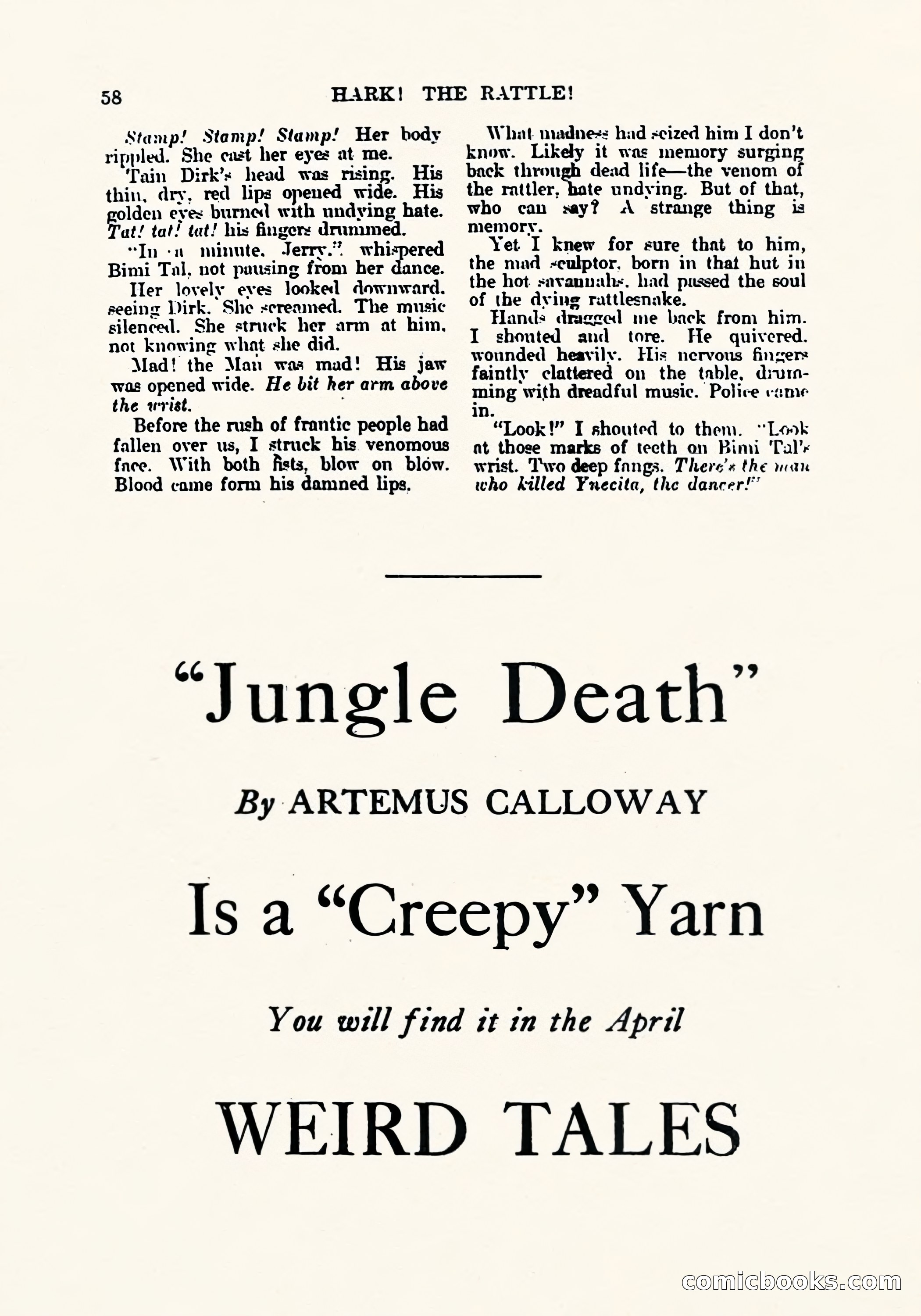 Weird Tales, March 1923 — page 60 of 196