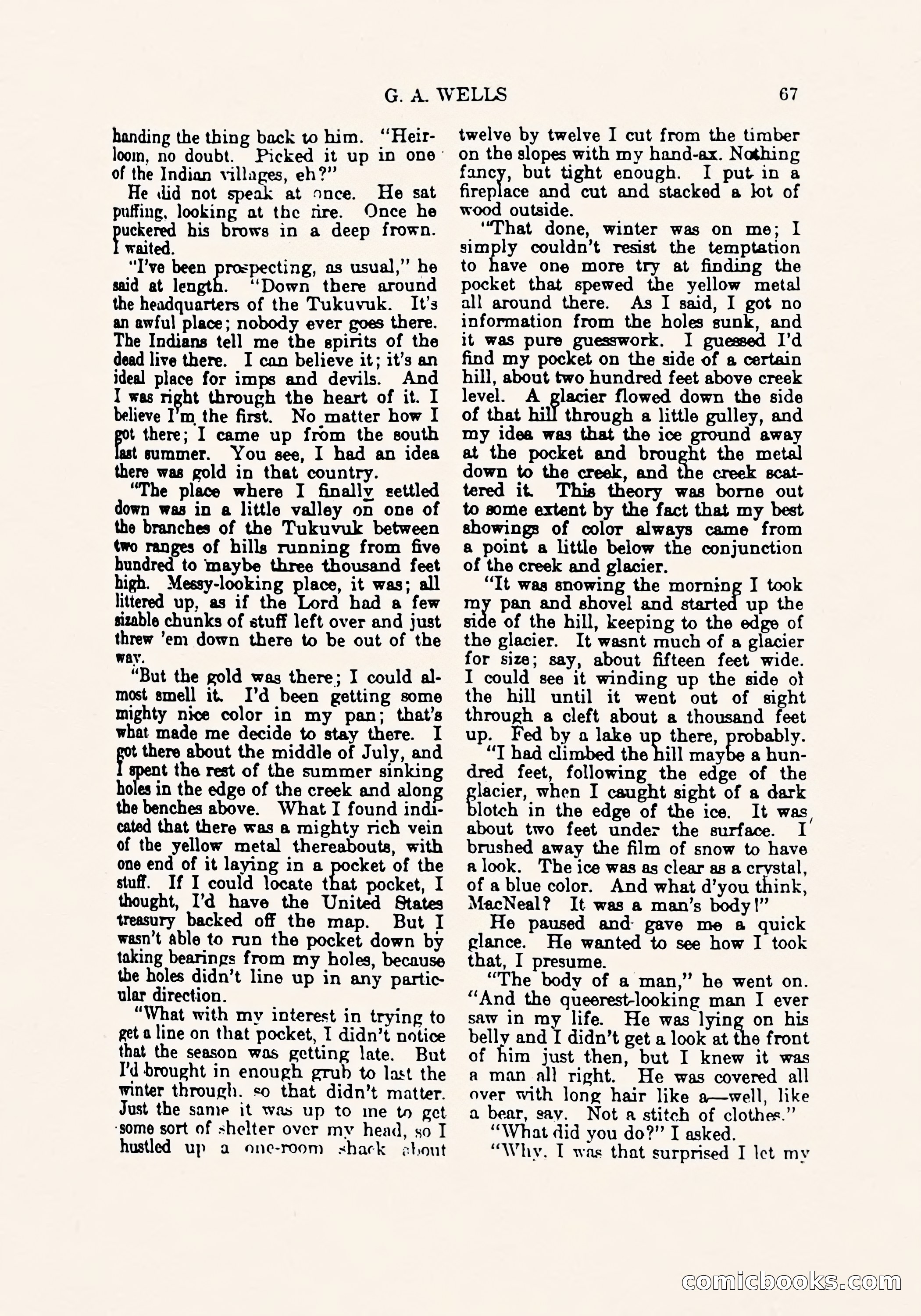 Weird Tales, March 1923 — page 69 of 196