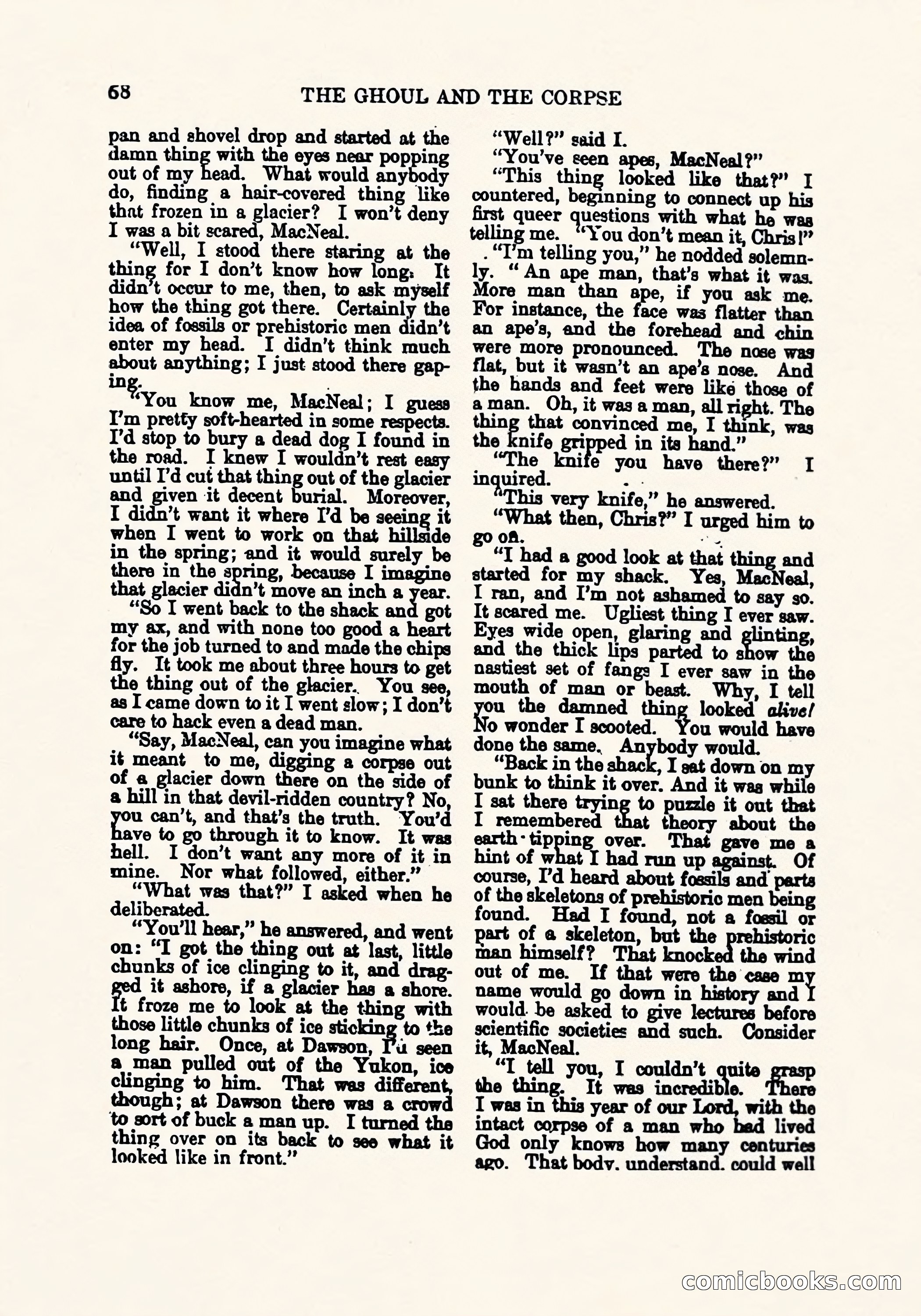 Weird Tales, March 1923 — page 70 of 196