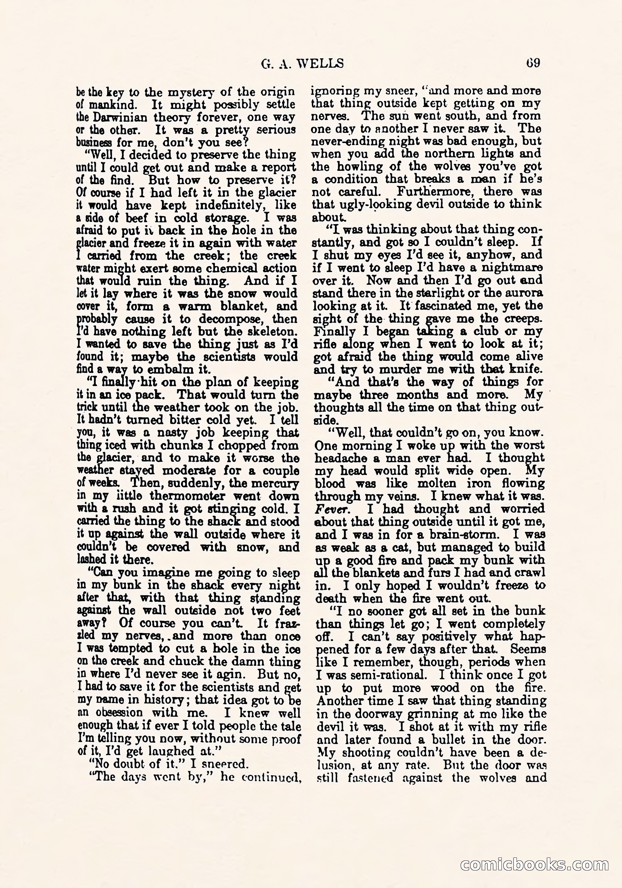 Weird Tales, March 1923 — page 71 of 196