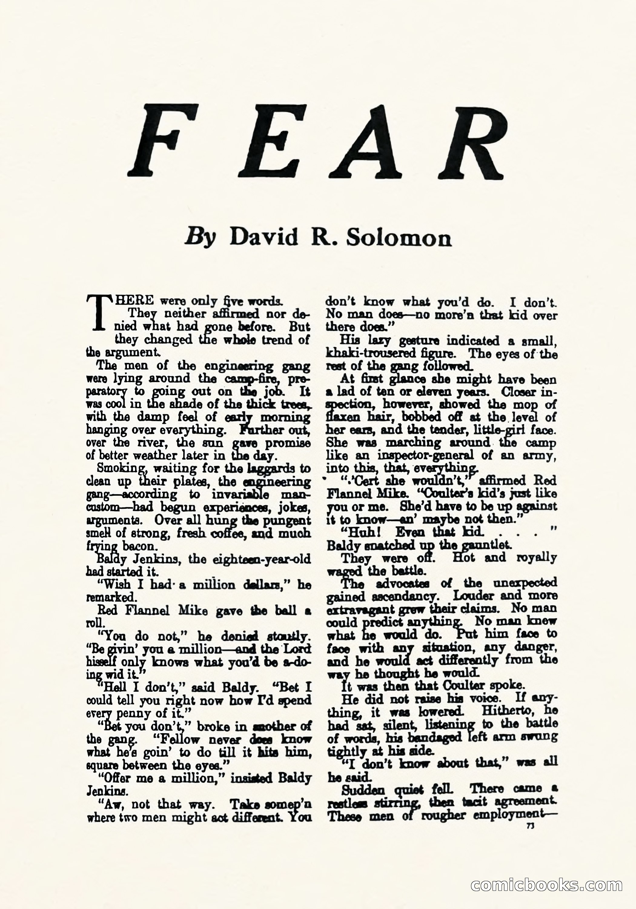 Weird Tales, March 1923 — page 75 of 196
